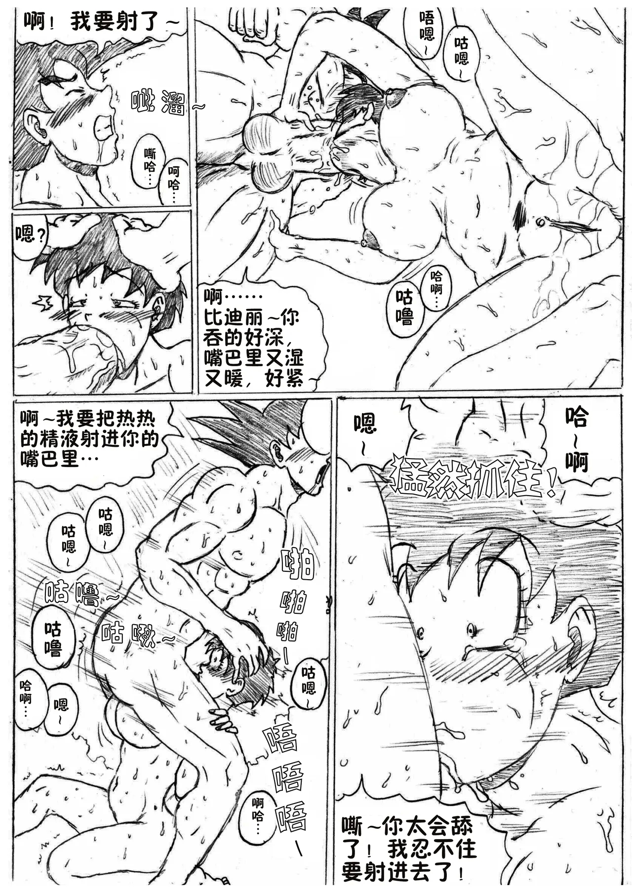 DRAGONBALL NTR 10Goku X Videl Doujinsh - Page 13
