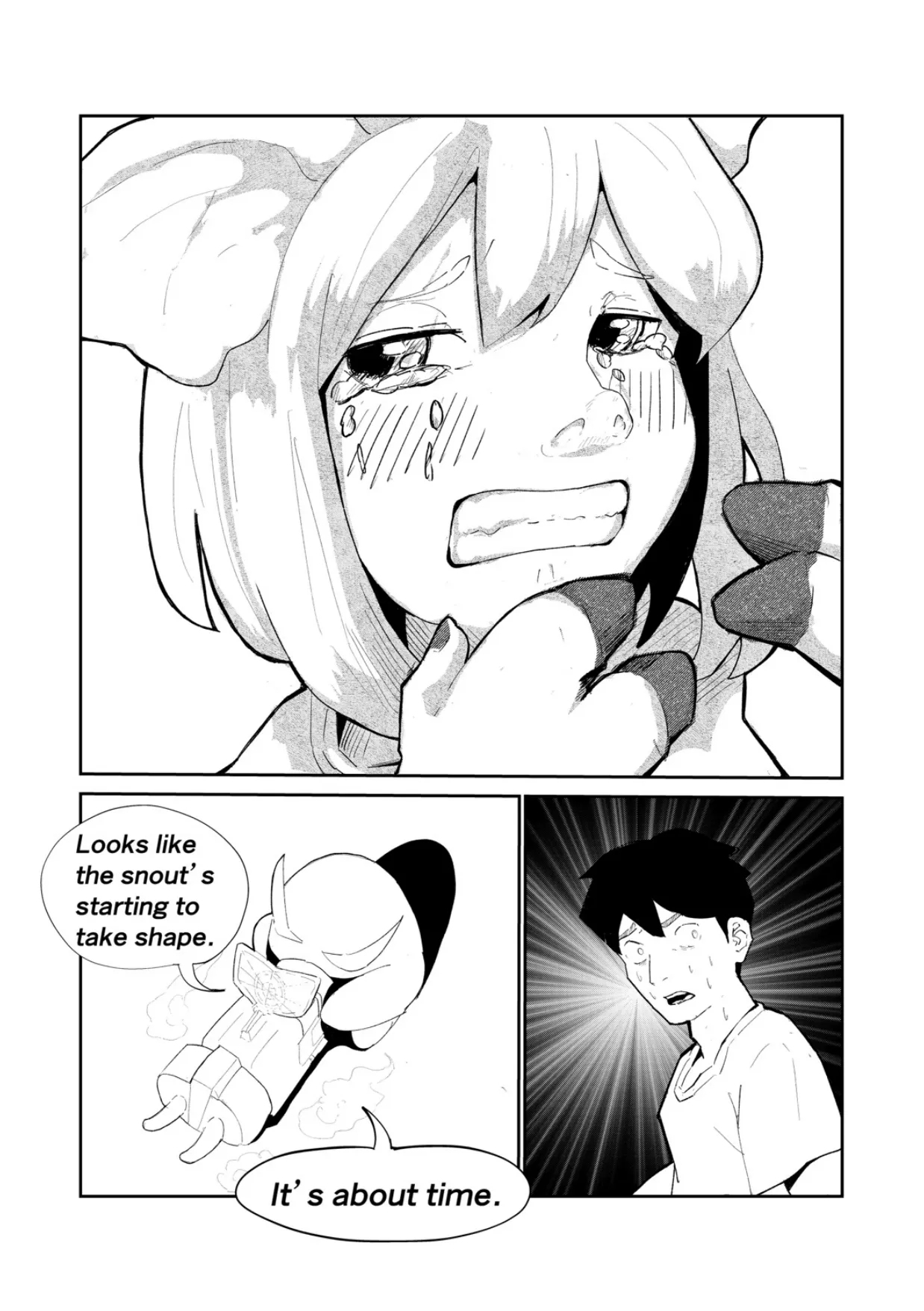 「キミは今日から豚魔族 第一話」英語版含む - Page 28