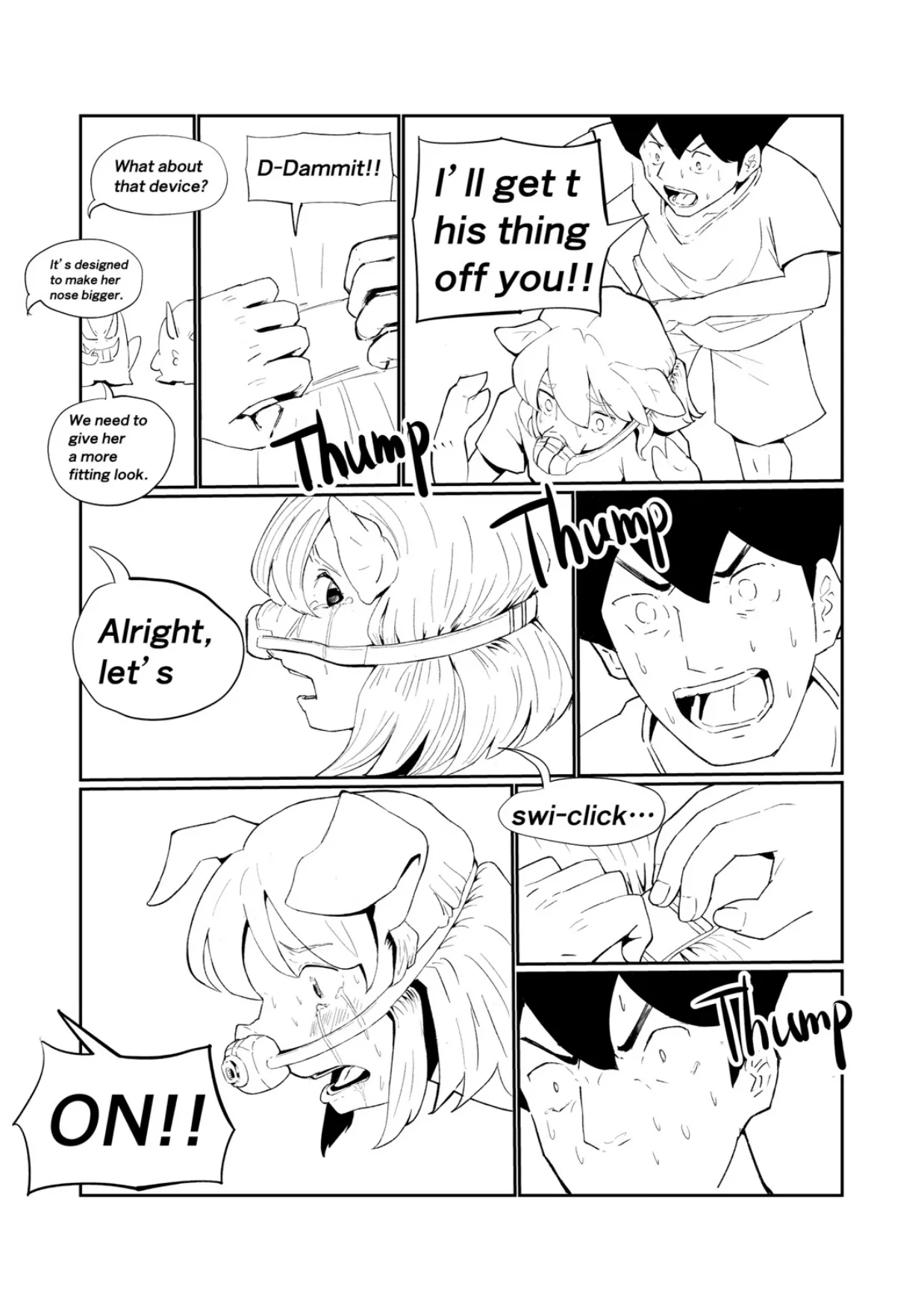 「キミは今日から豚魔族 第一話」英語版含む - Page 30