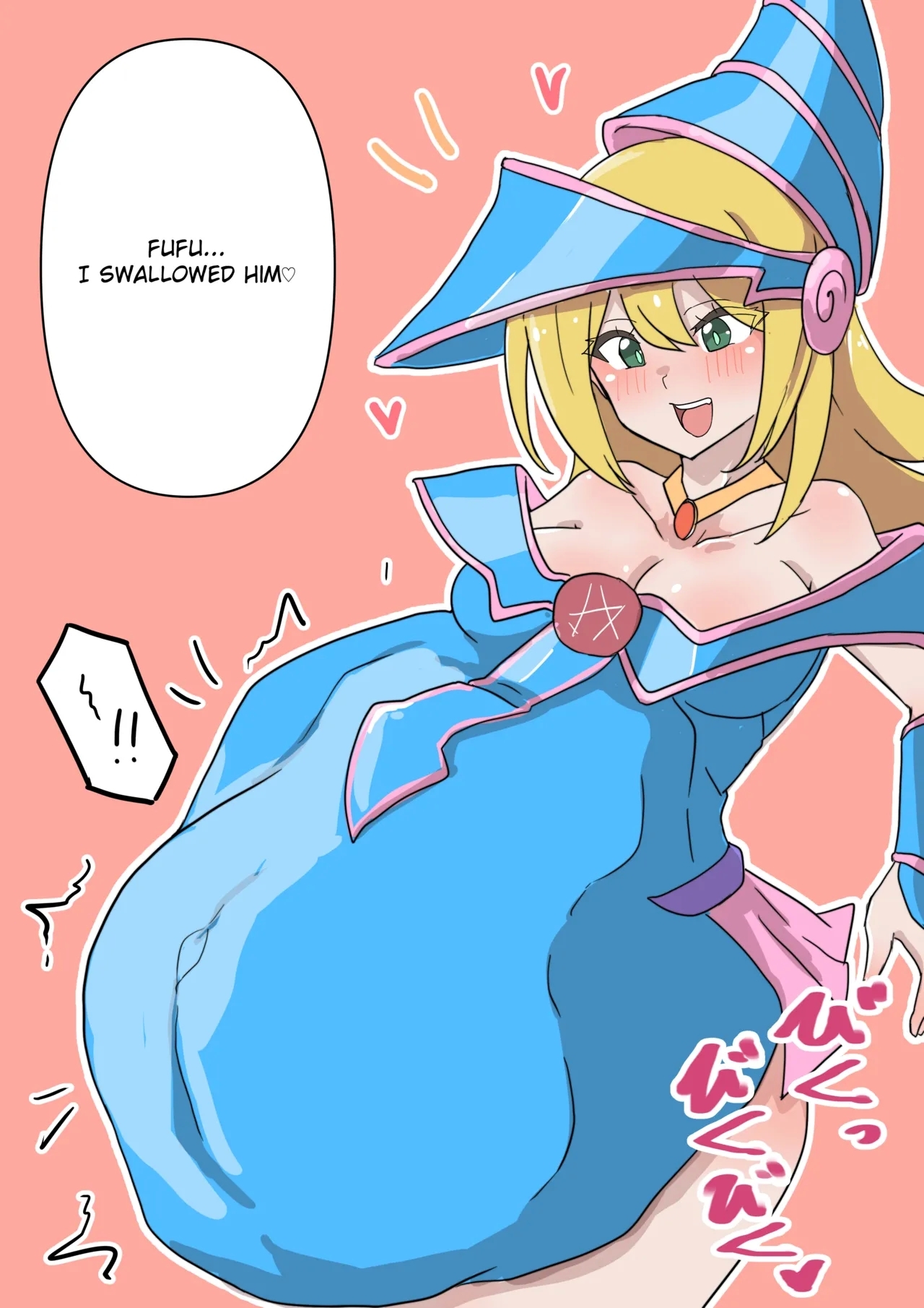 Black magician girl same size vore - Page 9