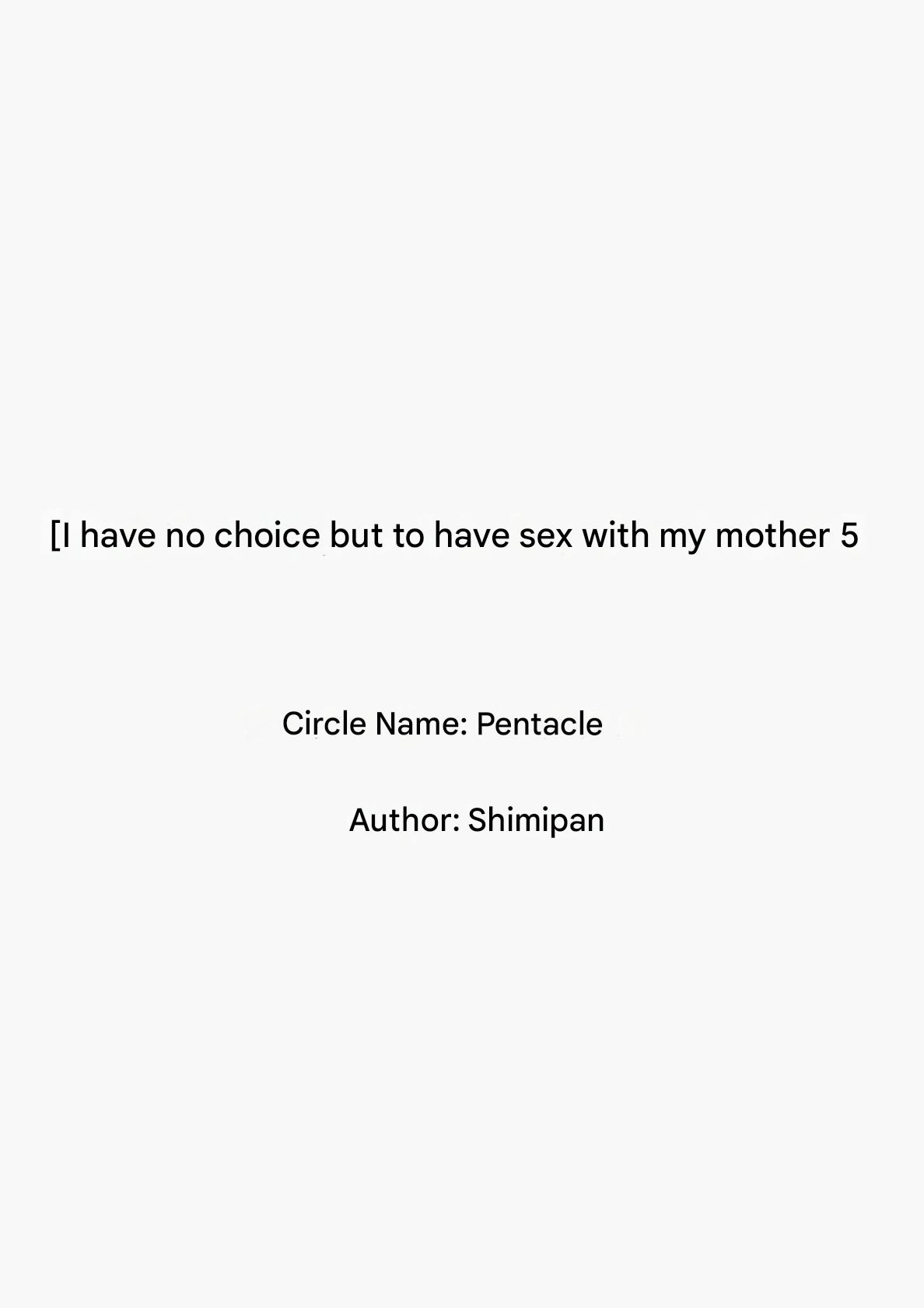 Shikatanaku KaaI Have No Choice But to Sleep with My Mother 5 - Page 4