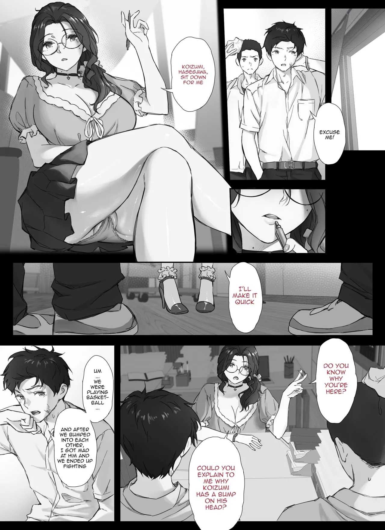 Ore to Kyonyuu Tannin Kyoushi no Himitsu no Kankei / My Secret Relationship With My Huge-Boobed Teacher - Page 6