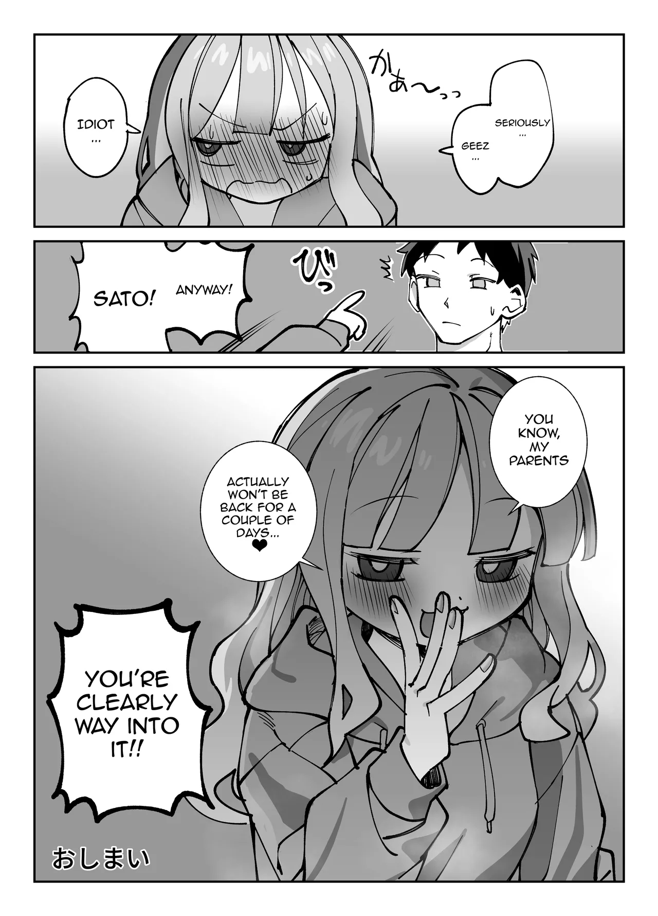 Nama Onaho Senpai /  Raw Onahole Senpai -The Horny Senpai Provokes Her Kouhai And He Fucks Her Brains Out And Cums Over And Over - Page 40