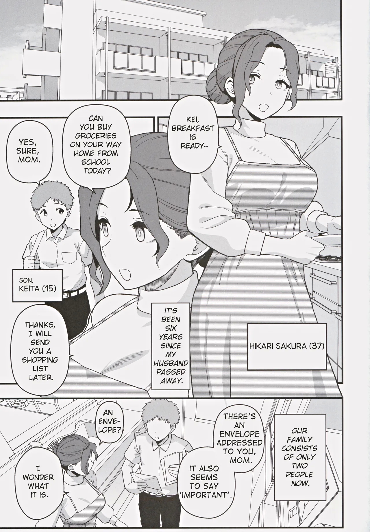A Mother And A Stranger Male Chosen As Partners To Counter The Declining Birthrate | Shoushika Taisaku Partnership ni Erabarete Shimatta Haha to Osu - Page 2