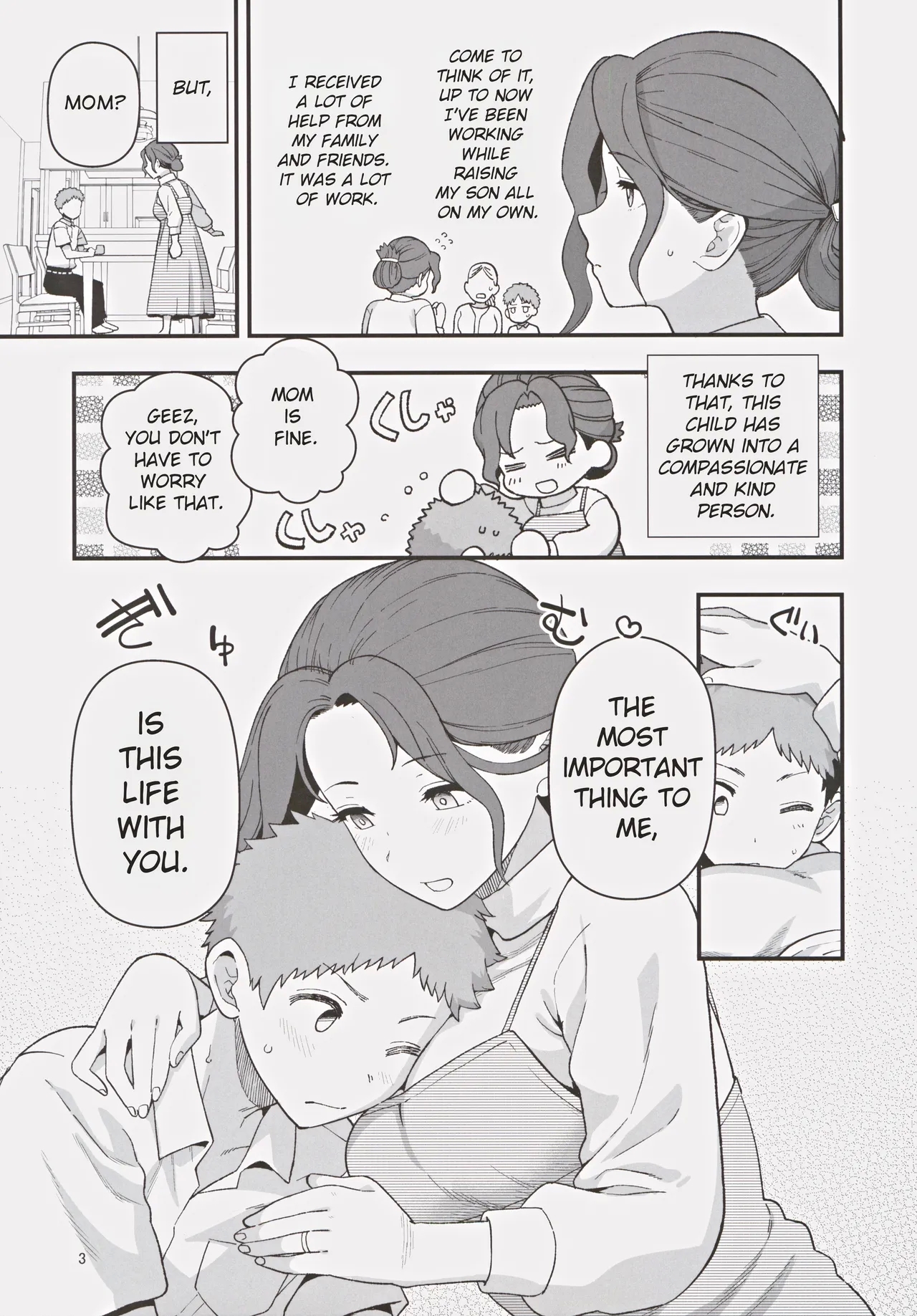 A Mother And A Stranger Male Chosen As Partners To Counter The Declining Birthrate | Shoushika Taisaku Partnership ni Erabarete Shimatta Haha to Osu - Page 4