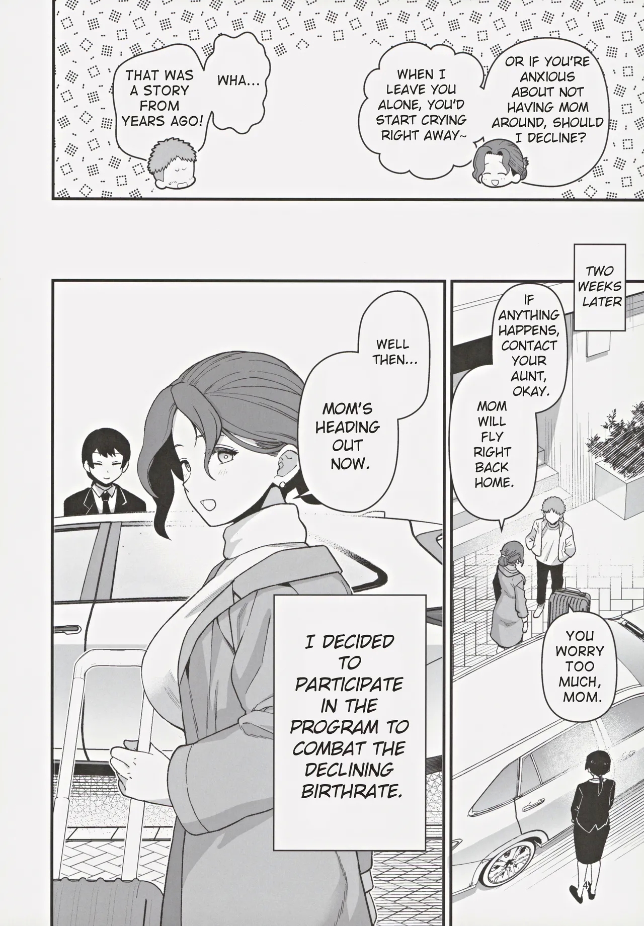 A Mother And A Stranger Male Chosen As Partners To Counter The Declining Birthrate | Shoushika Taisaku Partnership ni Erabarete Shimatta Haha to Osu - Page 5