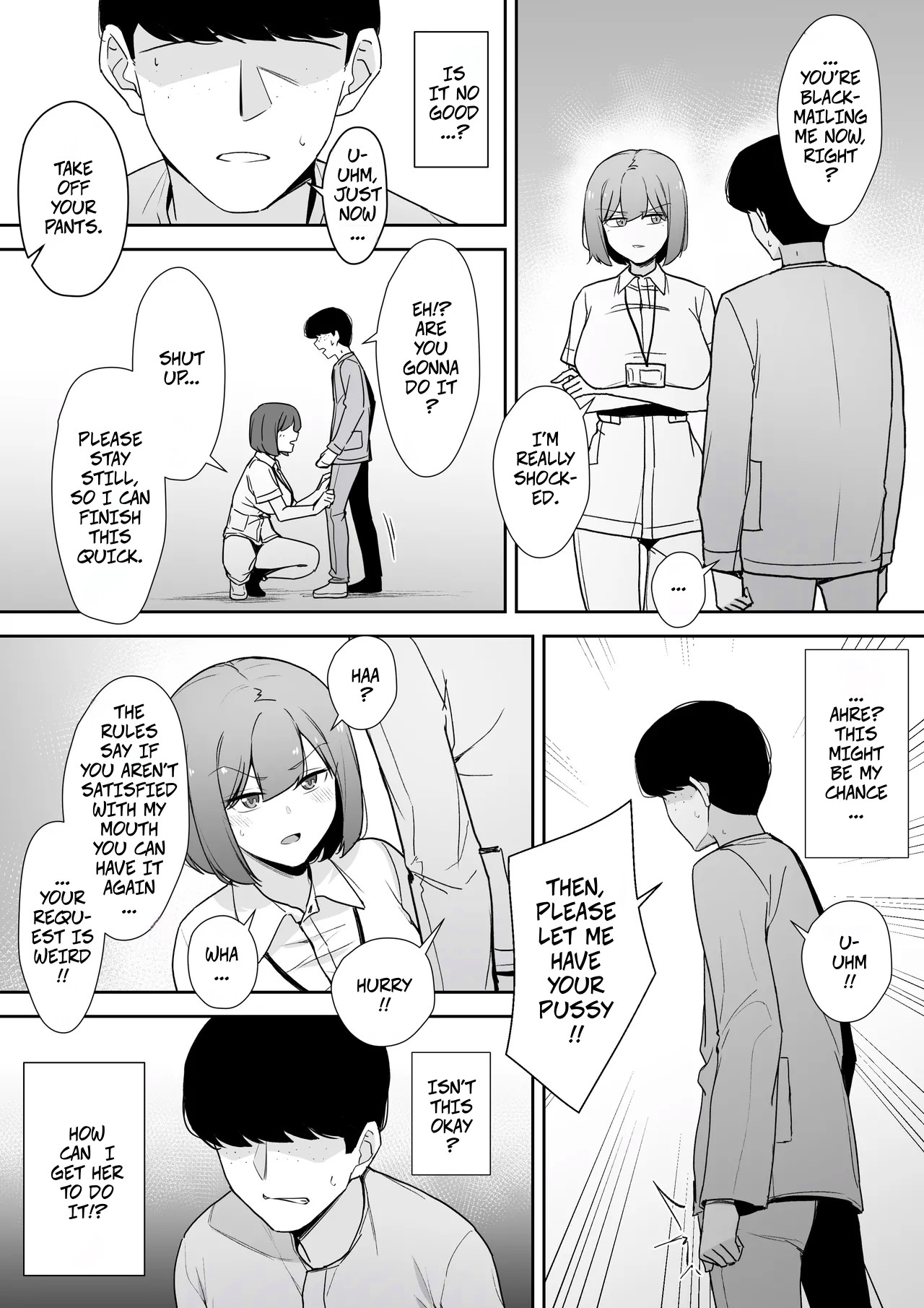 My Nurse Takes Care of My Sexual Needs With A Disgusted Look On Her Face - Page 9