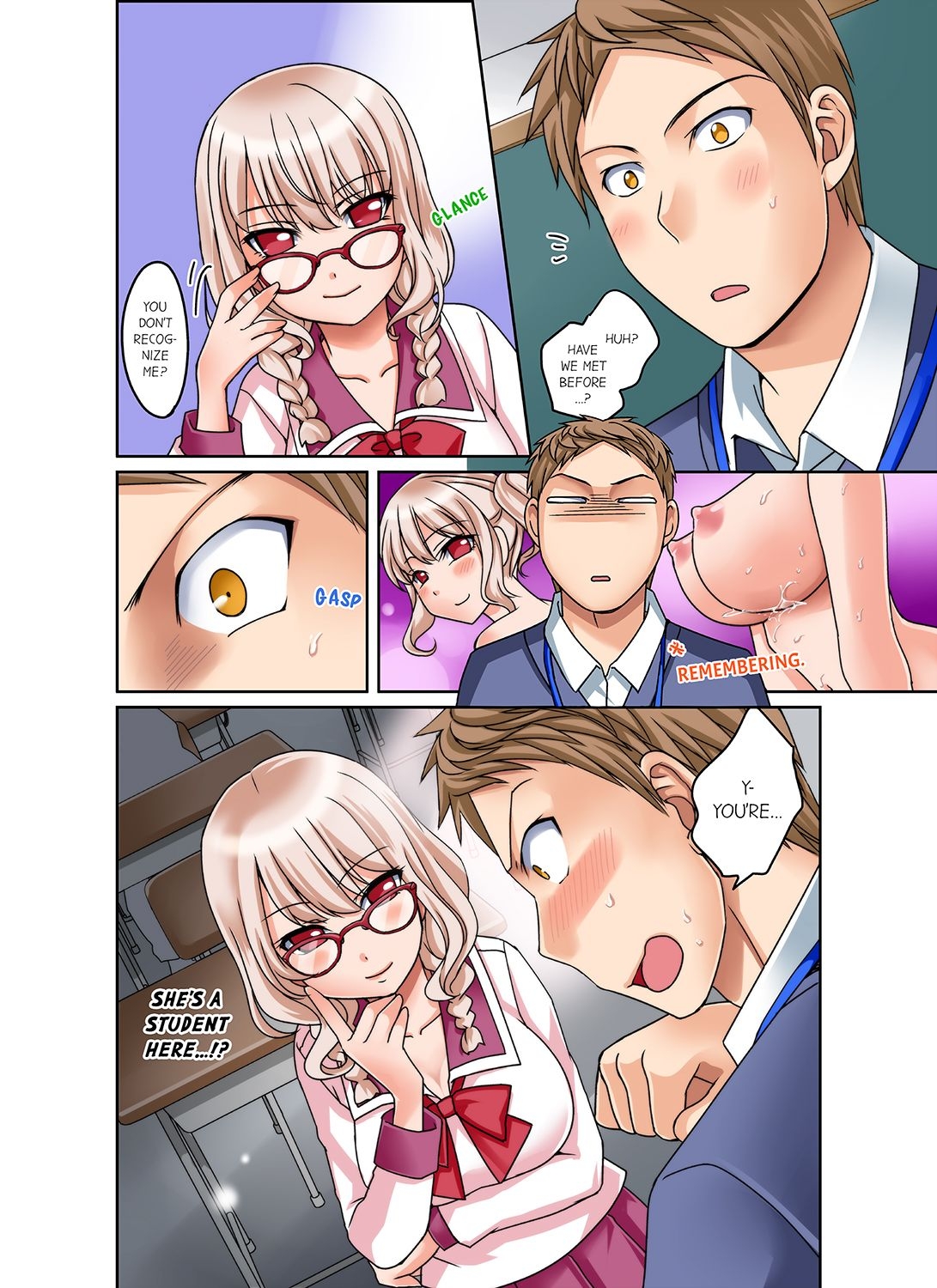 Damette Itte mo Sounyuu reru ndesho?~ Seito to Ofuro de Majiiki Doukyo 1 | If I Say No, You're Still Gonna Put It In, Right? - I Take a Bath with My Student and Cum 1 - Page 26