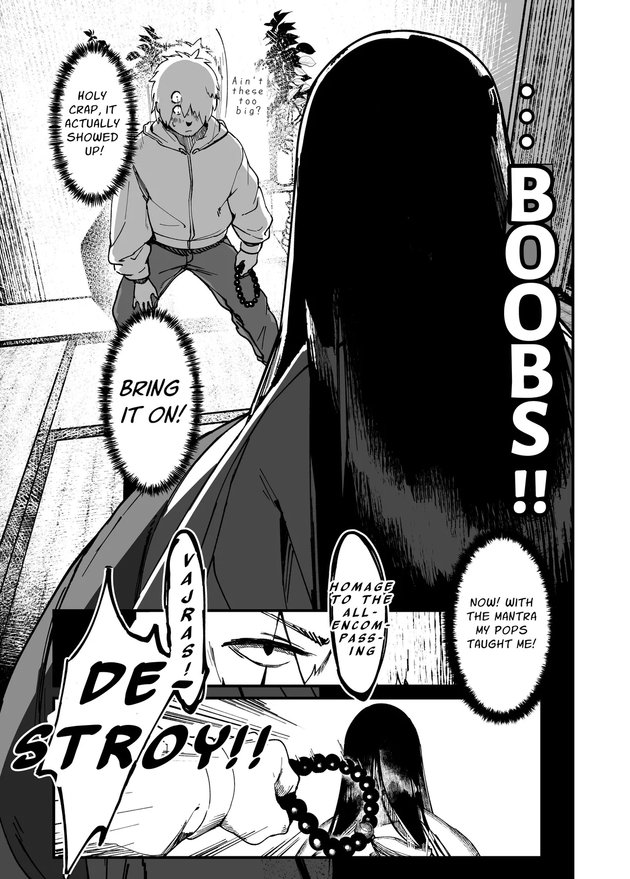 Jibakurei-chan wa Oppai ga Yowai. - Page 9
