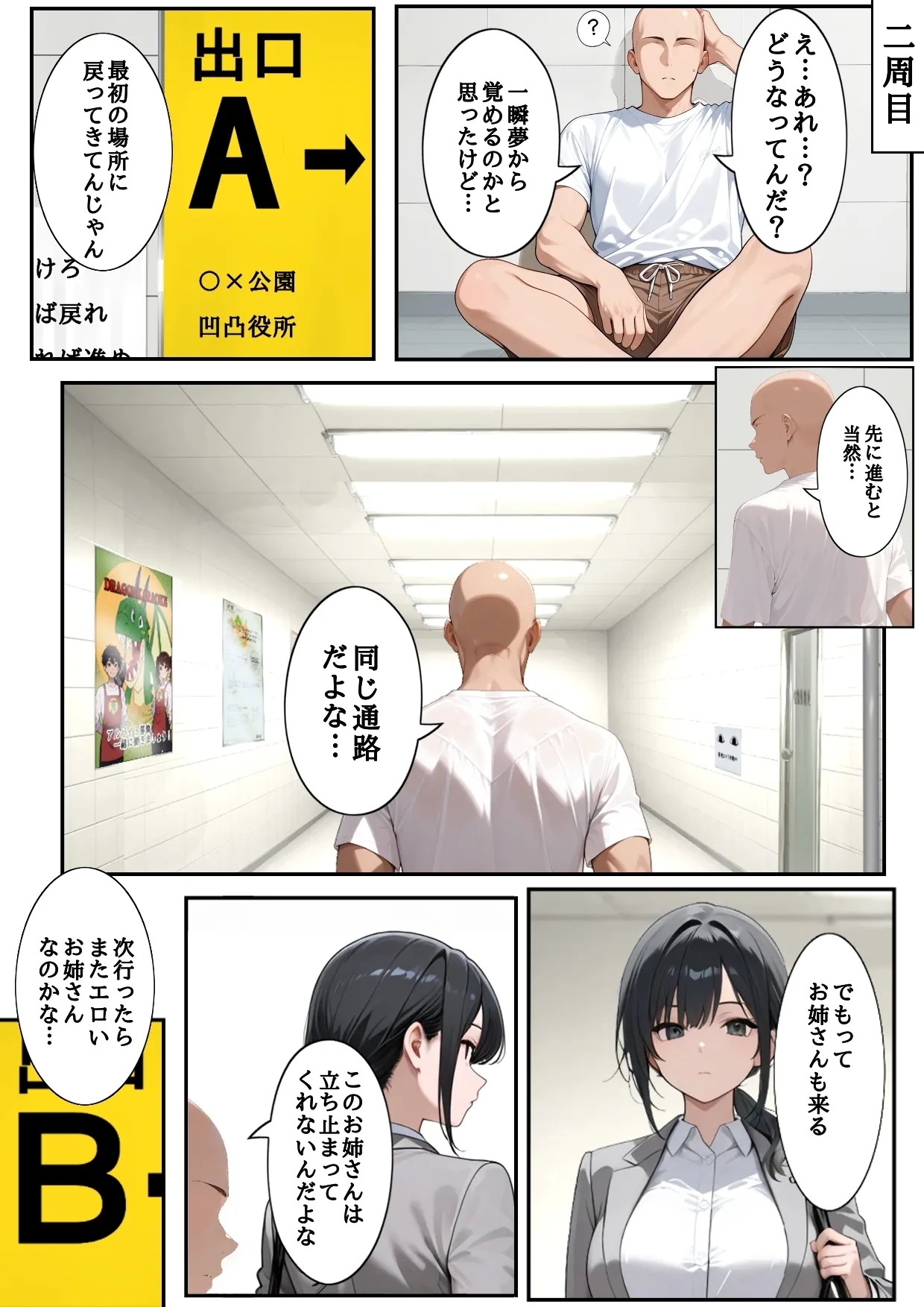 H番出口 見つけた異変がエロ過ぎて戻れない - Page 15