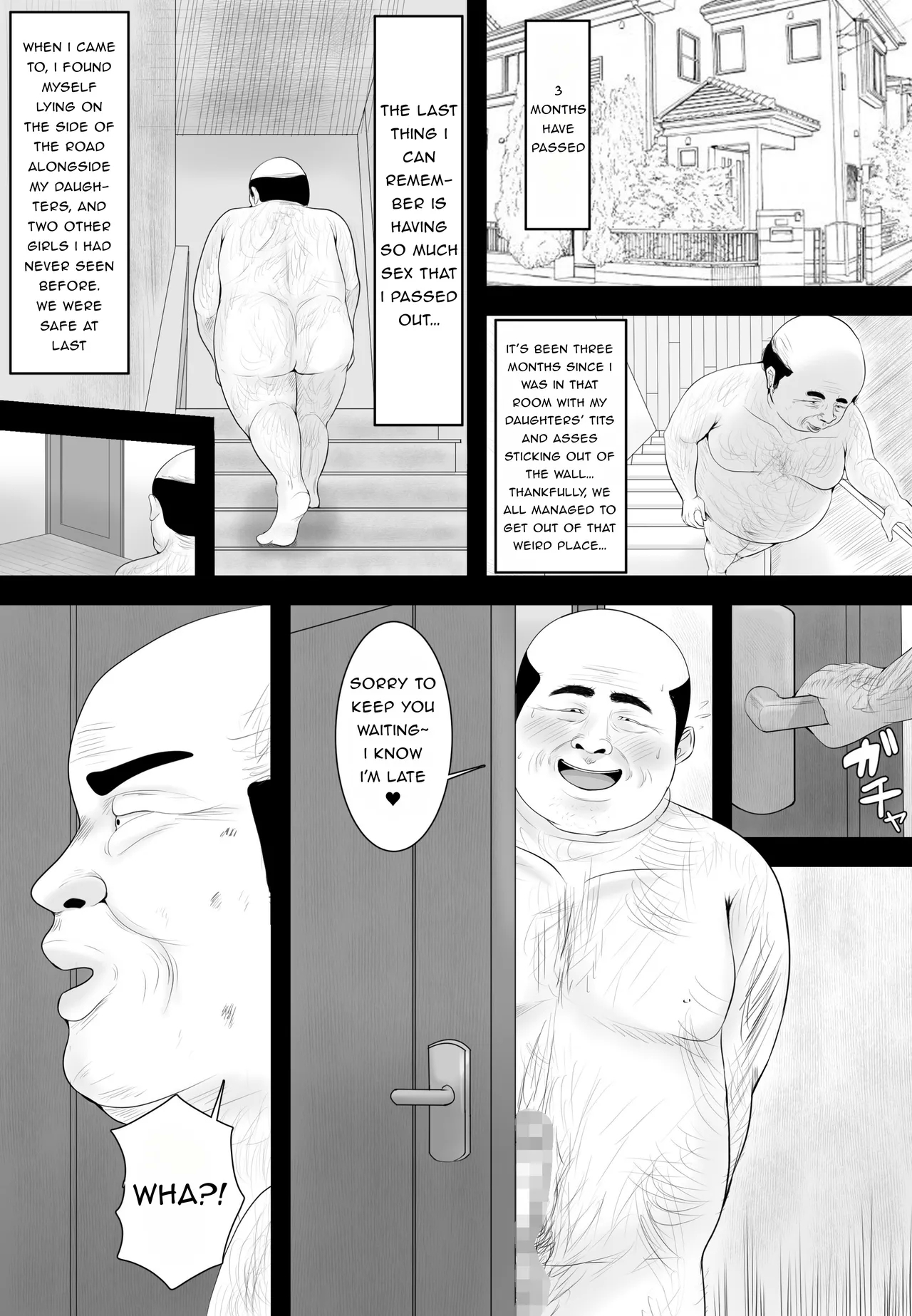 Kyonyuu JK o Tasuketakereba Musume no Hadaka Atete mite 3 | Guess Which One's Your Naked Busty JK Daughter Or Else! 3 - Page 3