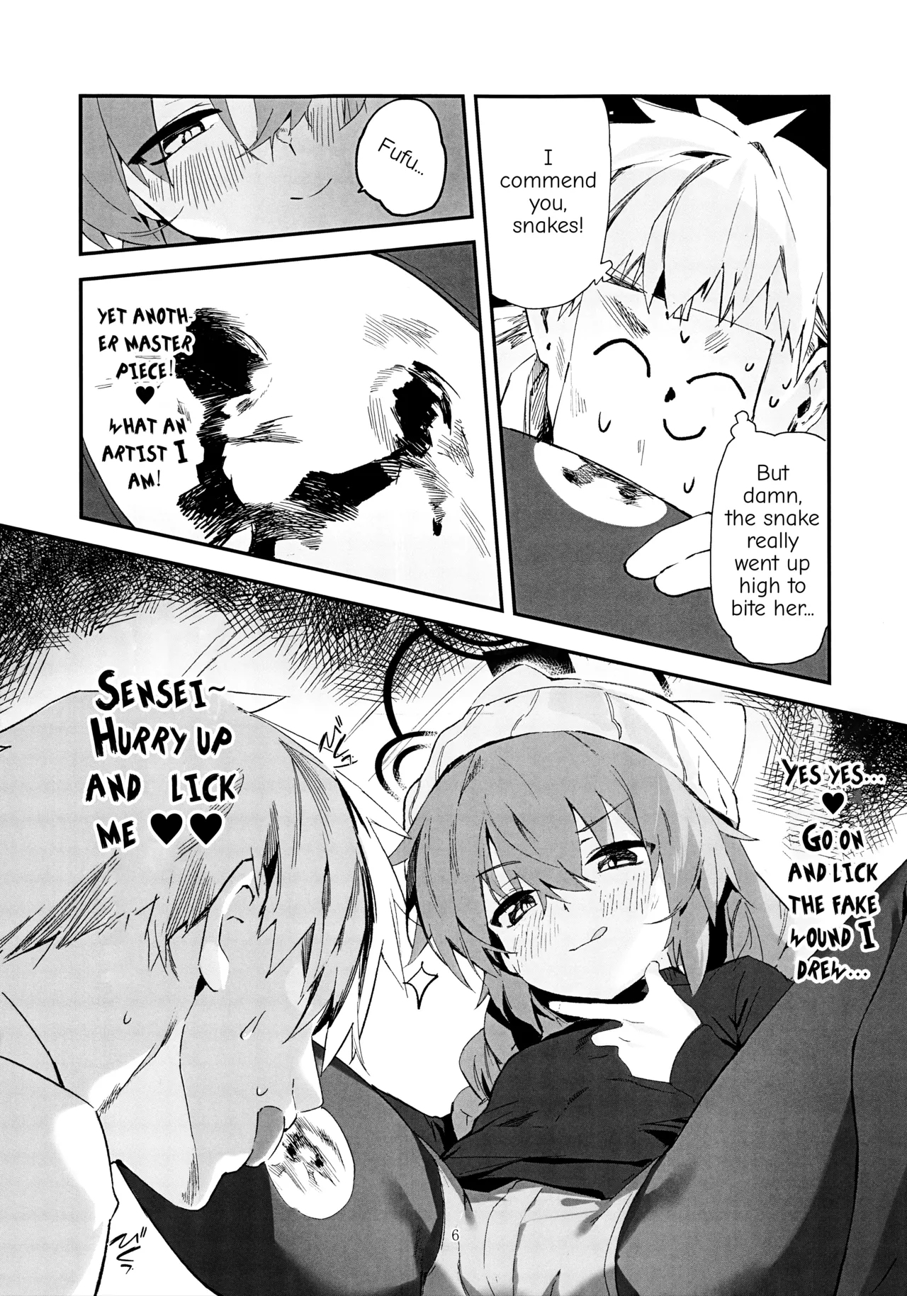 Maki, Hebi ni Kamareta!? - Page 5