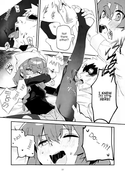 Maki, Hebi ni Kamareta!? 9