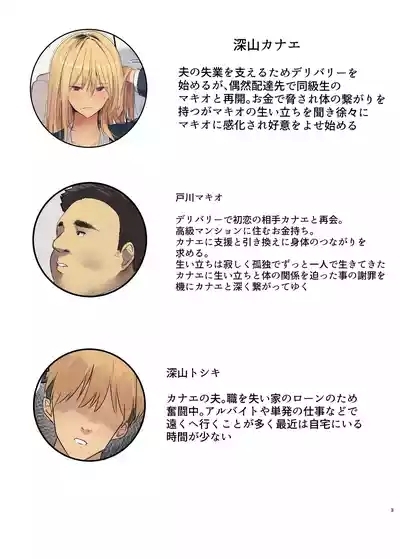 Haitatsu Saki wa Kako ni Futta InCha no Ie datta...2 3