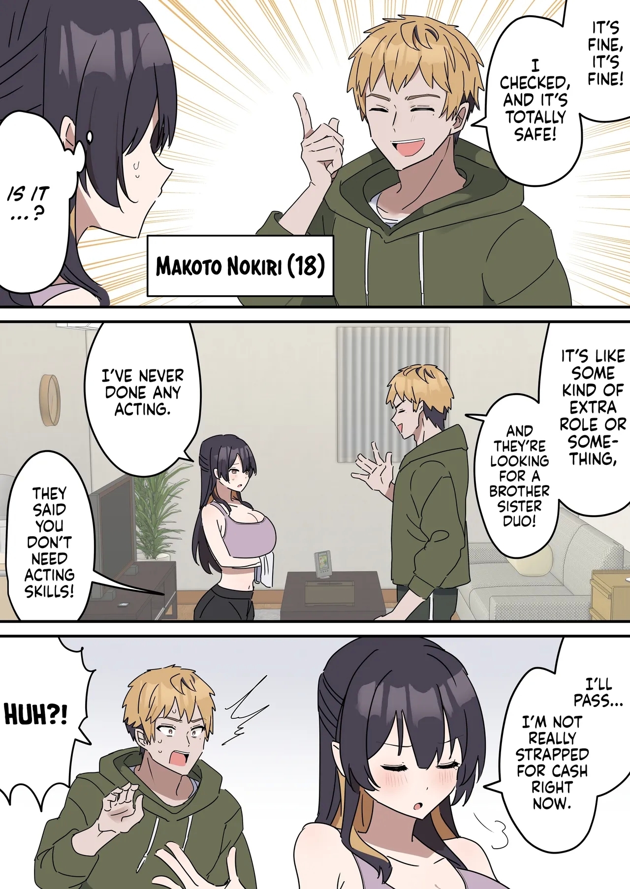 [柵野14] 疑似セックスきょう〇い [英訳] [進行中] - Hentaiaz.com - 2