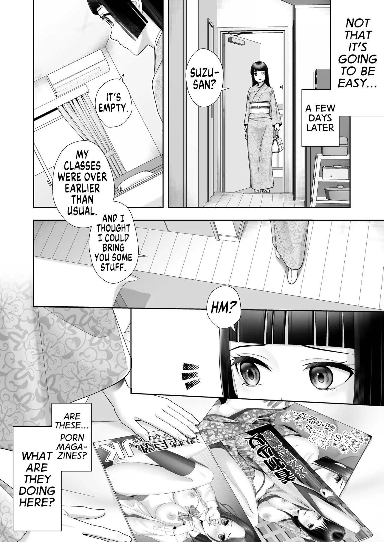 I Can't Believe this Pure, Traditionally Japanese Young Lady, whom I Switched Bodies With, has Succumbed to Male Lust - Page 12