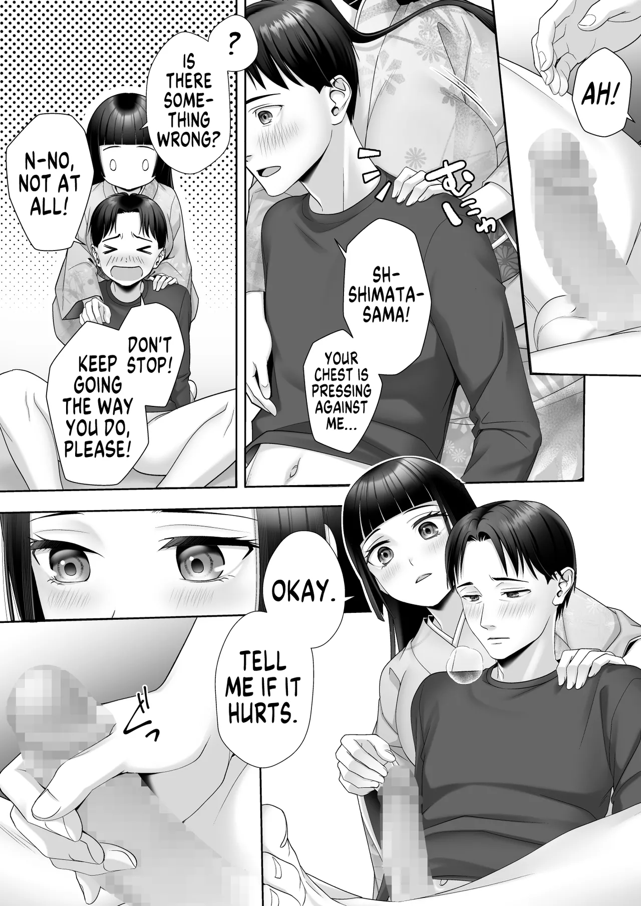 I Can't Believe this Pure, Traditionally Japanese Young Lady, whom I Switched Bodies With, has Succumbed to Male Lust - Page 9