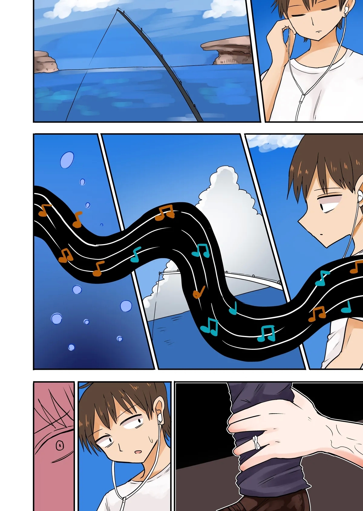 Father and son turned into mermaids 2