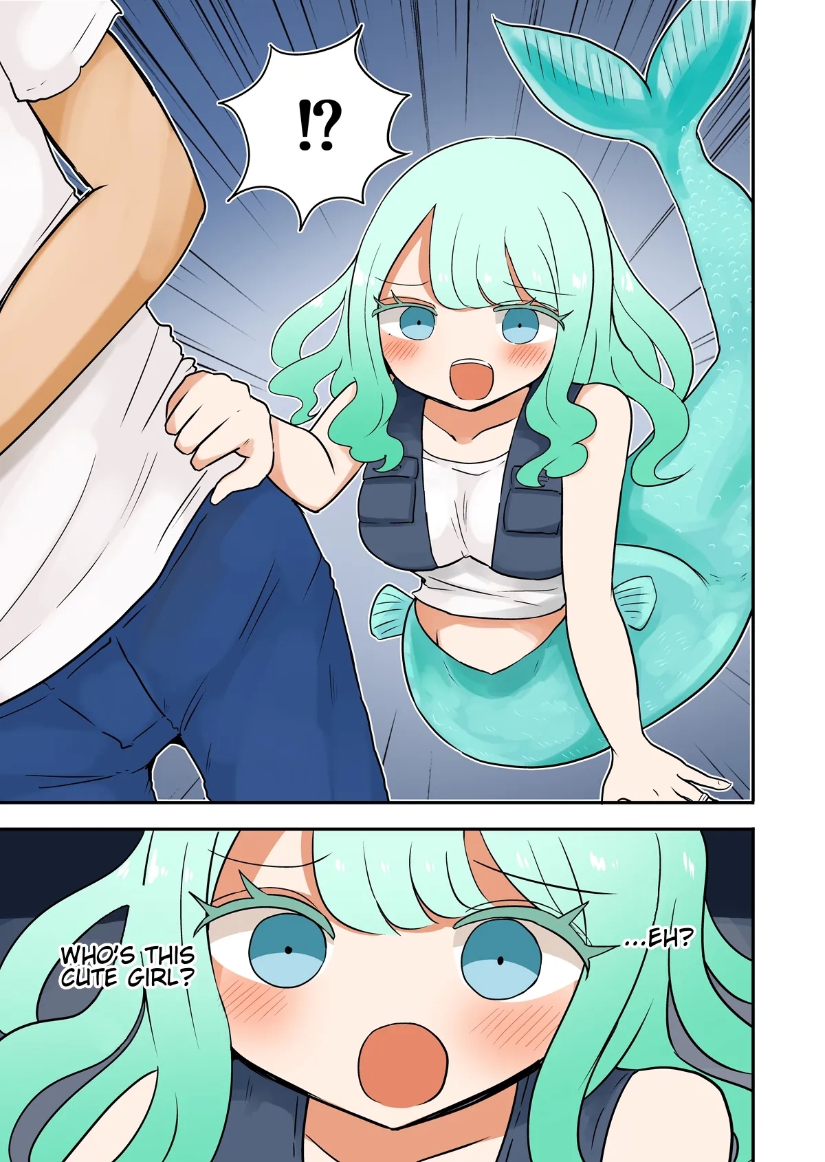 Father and son turned into mermaids 3