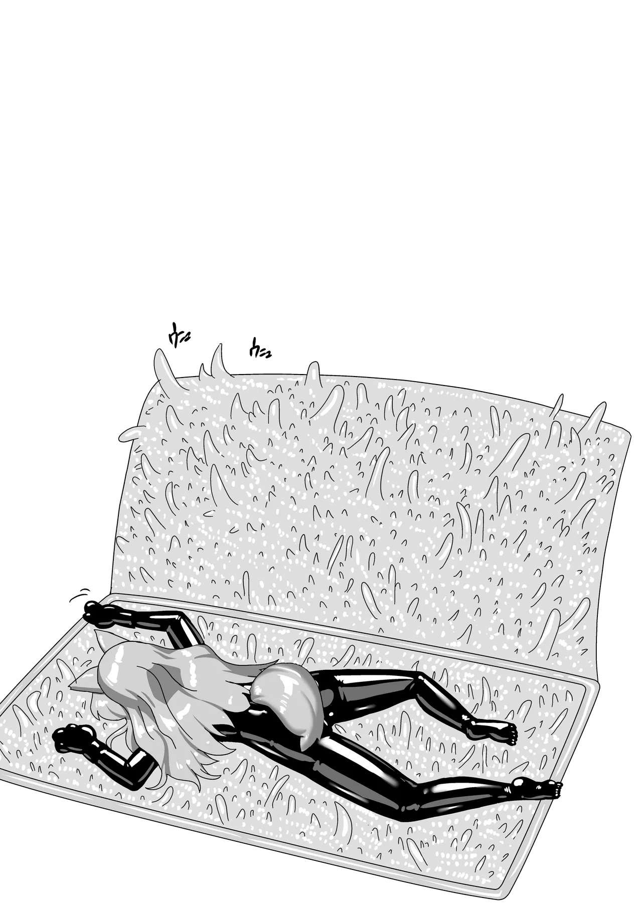 Rubber World de Zecchou ga Tomarimasen! | 在橡胶真空床里高潮绝对停不下来! - Page 35