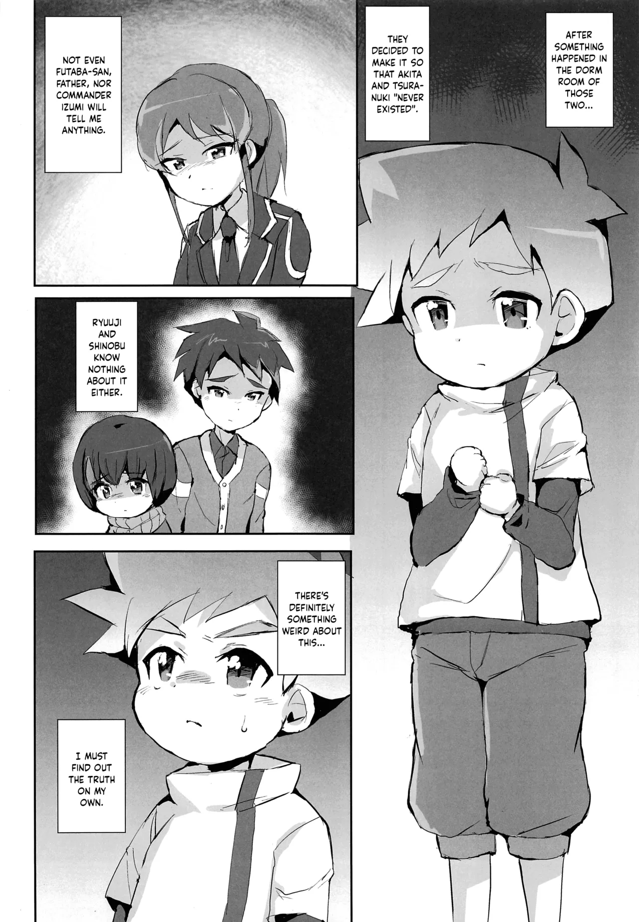 Kyousei Hatsujou Chibikko Puni Hole ♂ | Forced Arousal Soft Kiddy Holes ♂ - Page 25