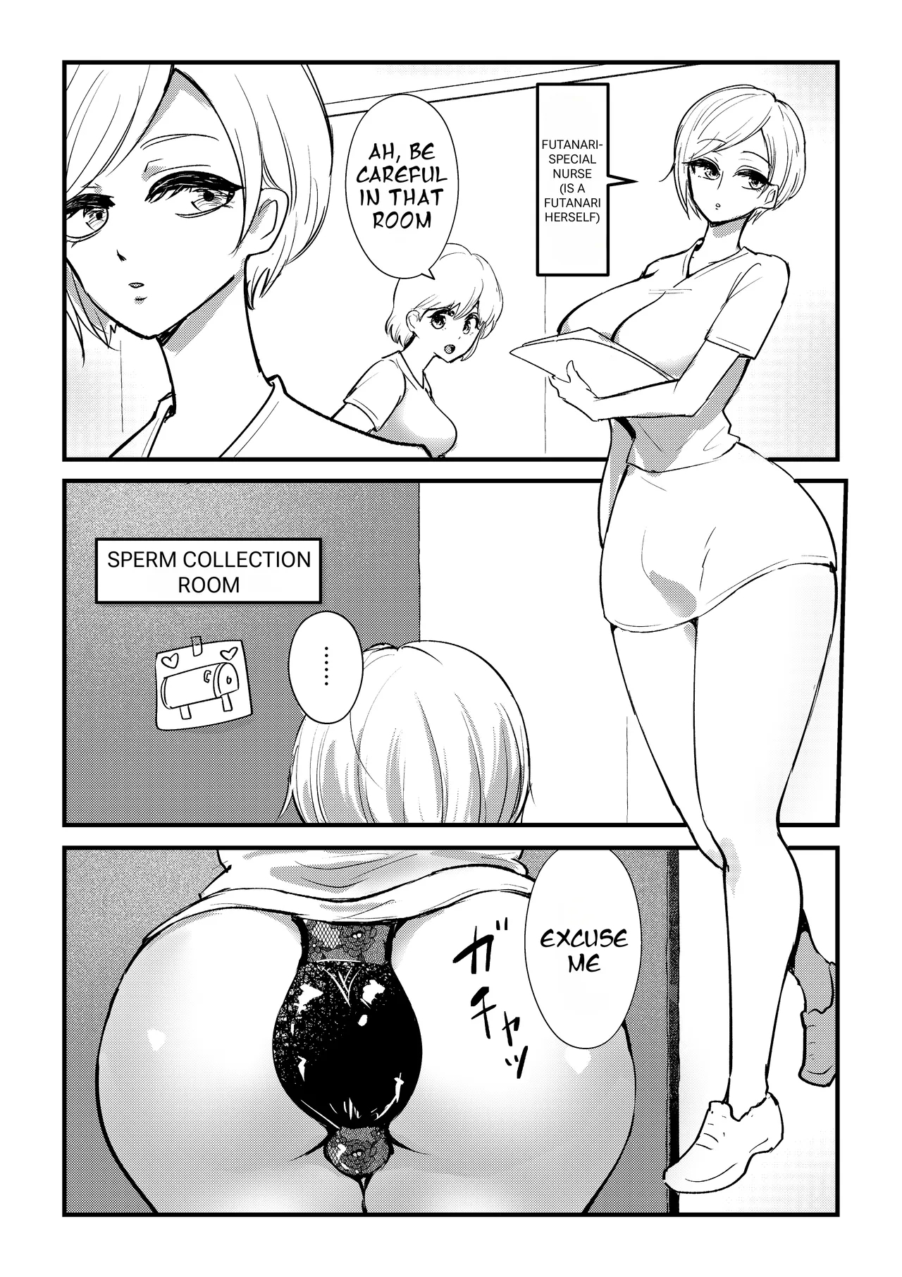 Futanari Umachin Musume ga Gihindai Onanie ni Dohamari Suru Hanashi & Futanari Umachin Musume ga Futanari Nurse o Hametaosu Hanashi | The story of a futanari girl with a horse cock hooked on masturbating with a breeding dummy & The story of a futanari girl with a horse cock mounting a futanari nurse - Page 9