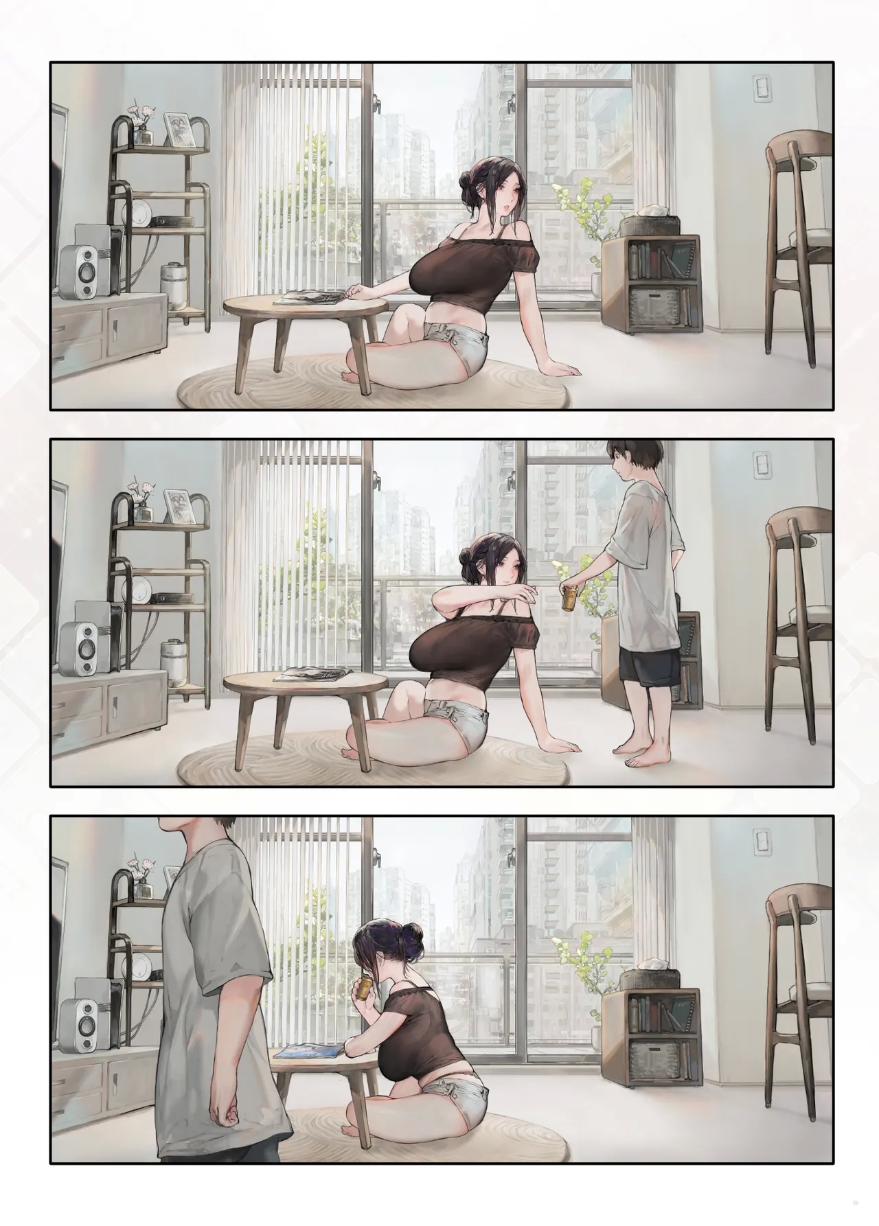 Gokinjo no Oku-san Yasumi no Hi wa Ie de Himasou 地方的太太假日在家闲闲无事 - Page 4