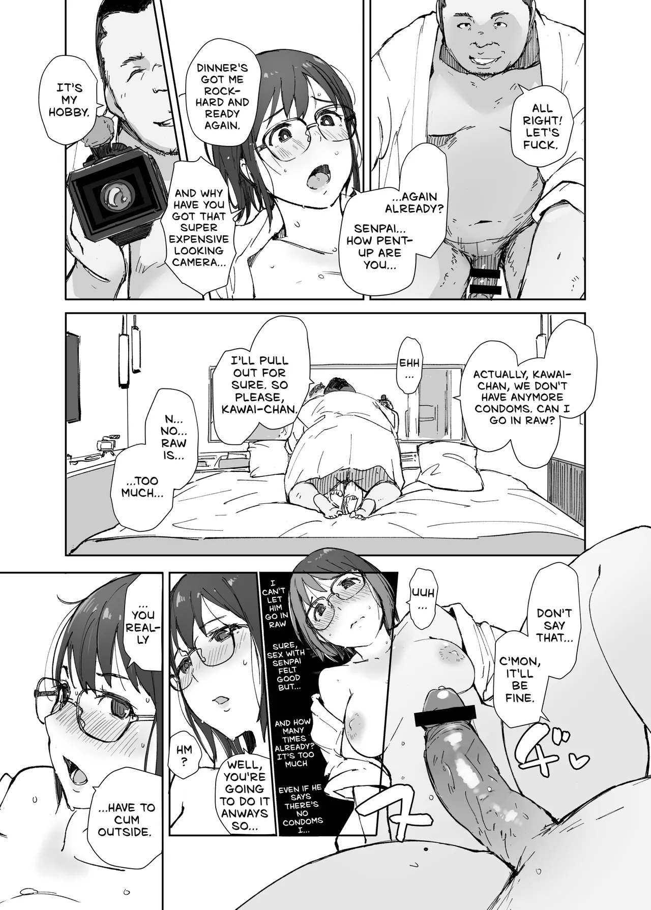Senpai no Dekai Kuruma ga Boku no Kanojo o Nosete Hageshiku Yureru - My Girlfriend's Rocky Ride in Senpai's Big Car - Page 42