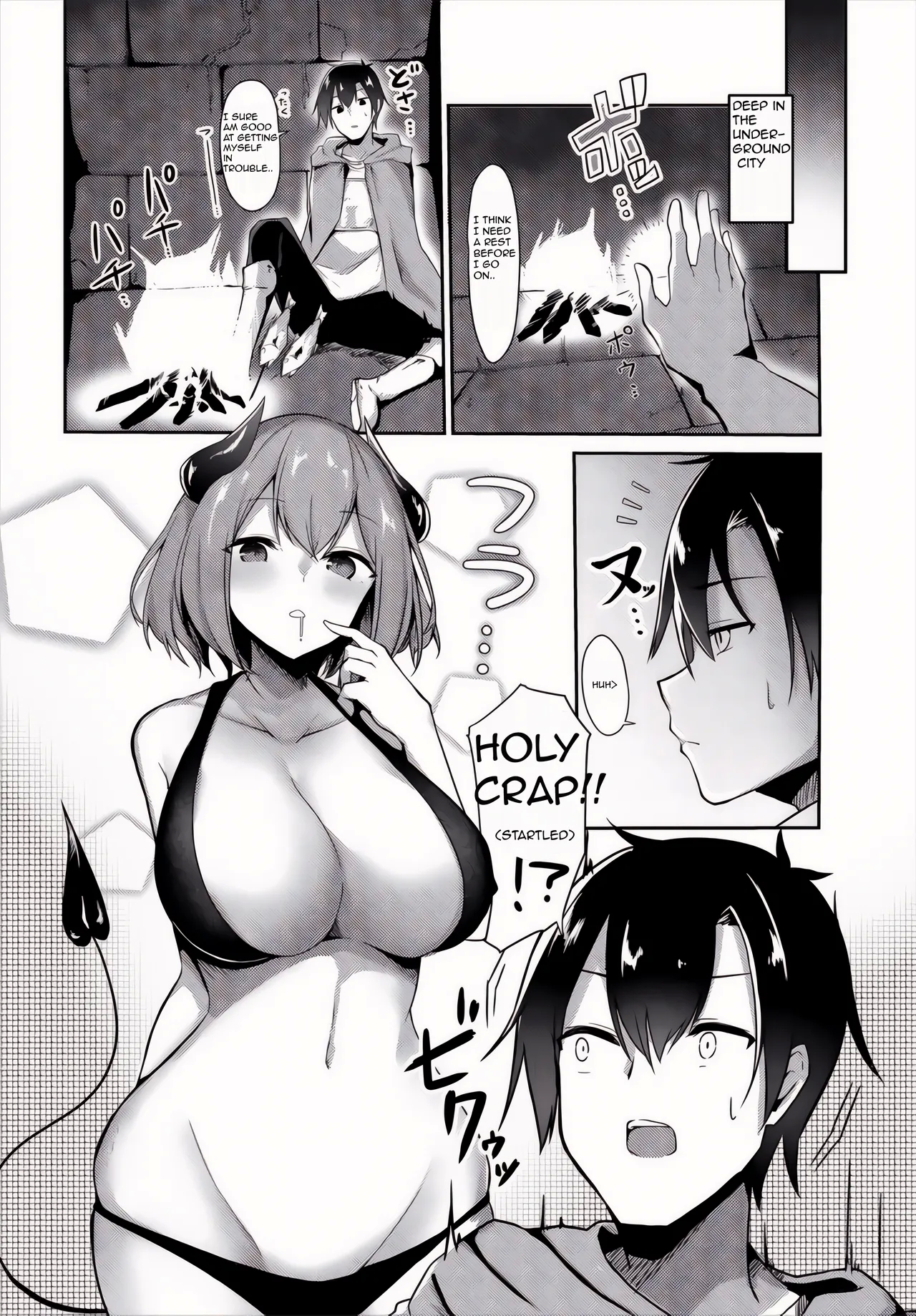 Succubus-chan wa  Tabezakari - Page 2