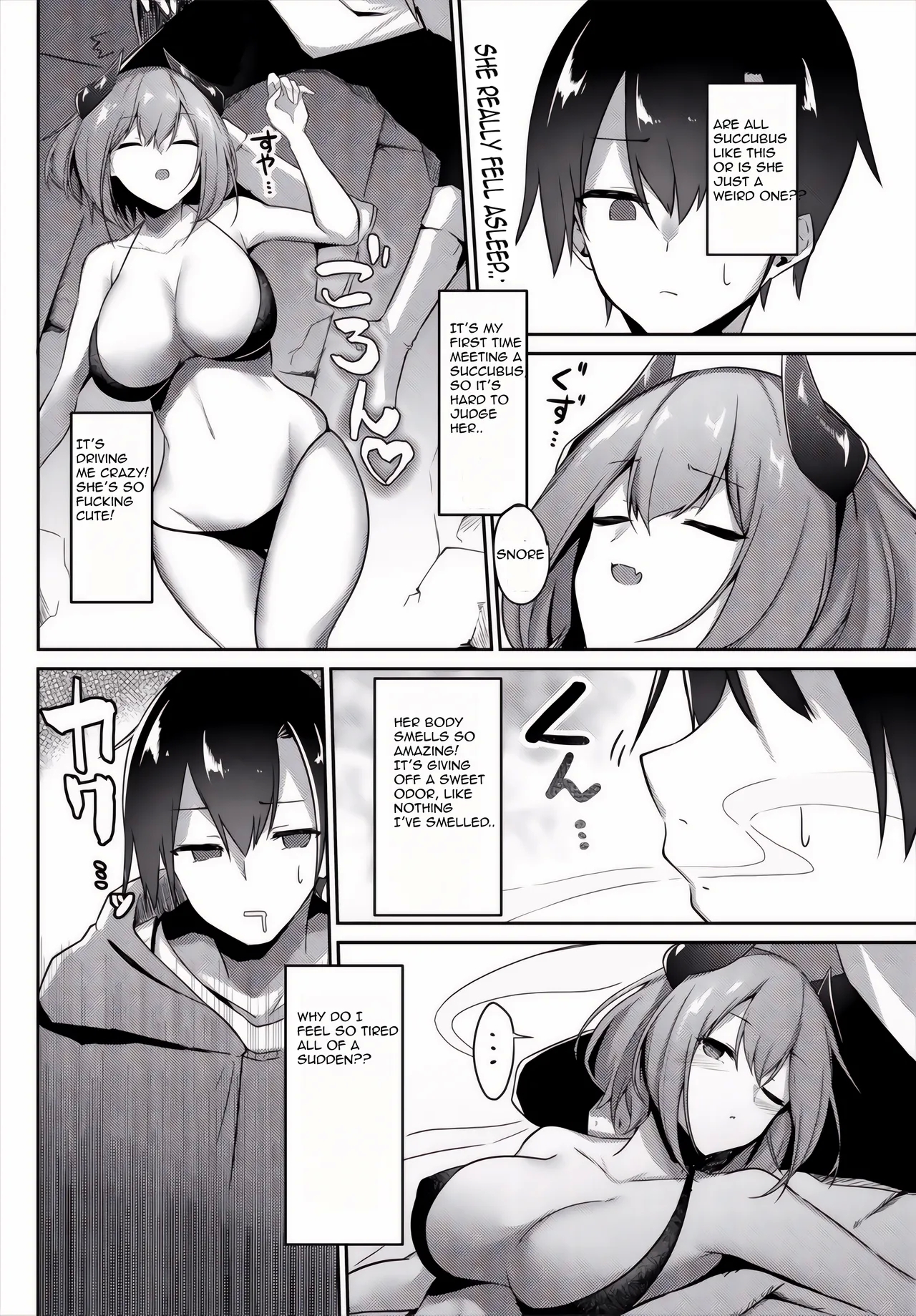 Succubus-chan wa  Tabezakari - Page 6