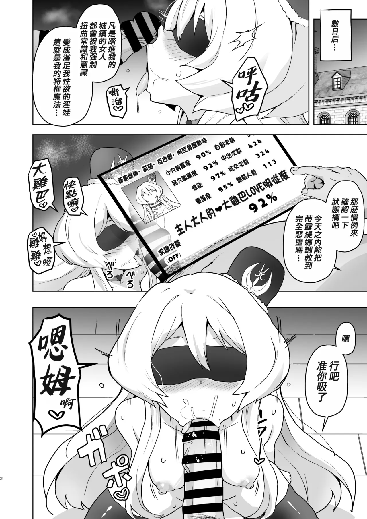 Privileged Erotic Magic, Fall of the Happy Succubus - Page 4