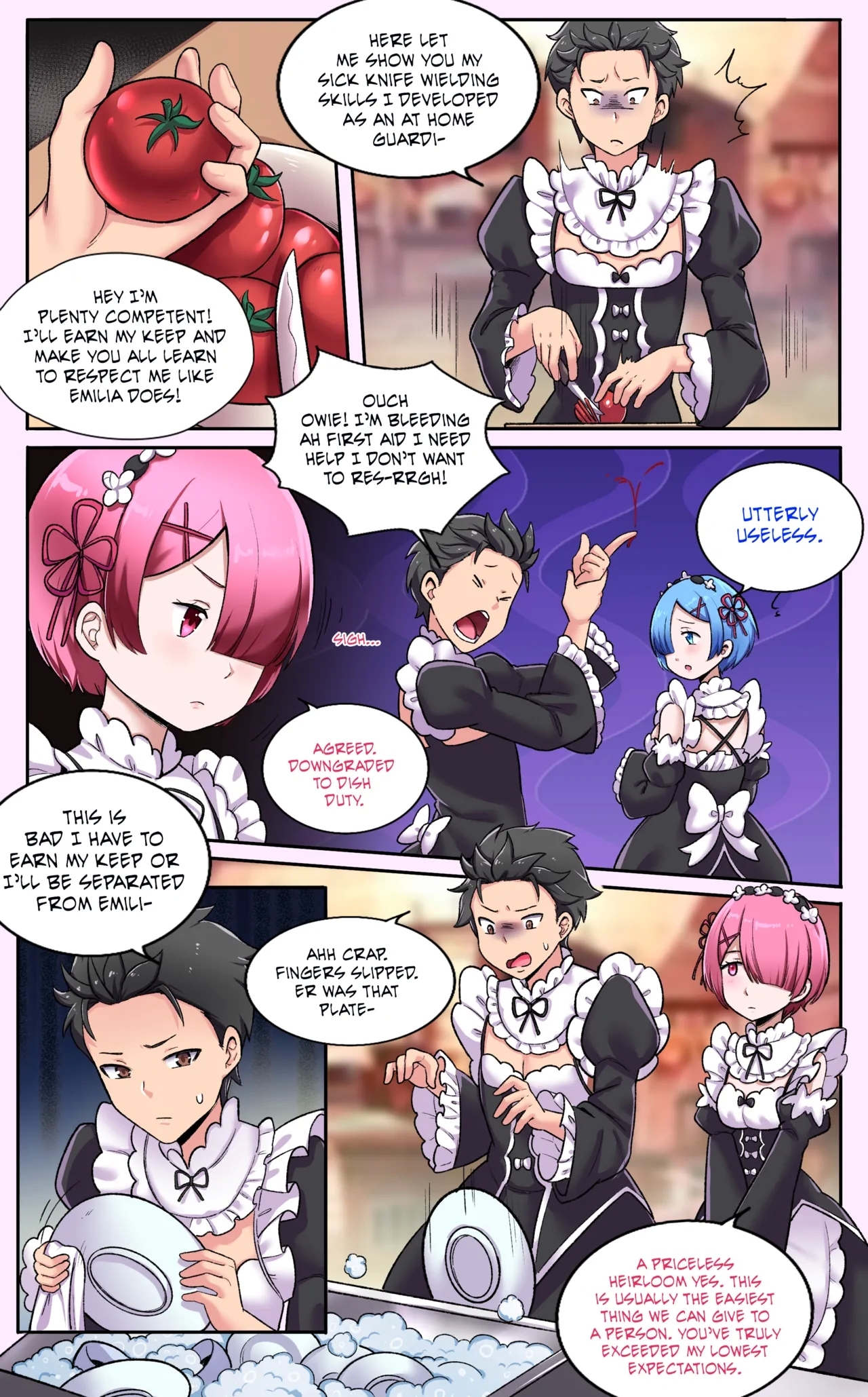 Re:Zero Maid My Days - Page 8