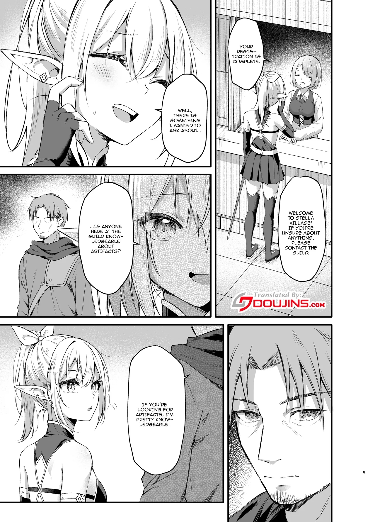 Elf-chan no Saimin Yubiwa Monogatari / Story About Using a Hypnosis Ring on An Elf - Page 5