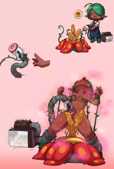 Midori-kun Receiving and Giving Lots of Nectar 10