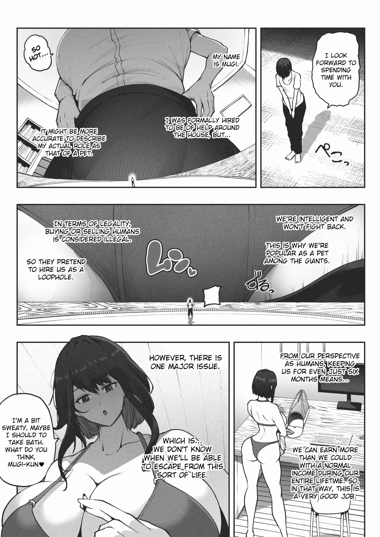 I Work for a Giantess - Page 4
