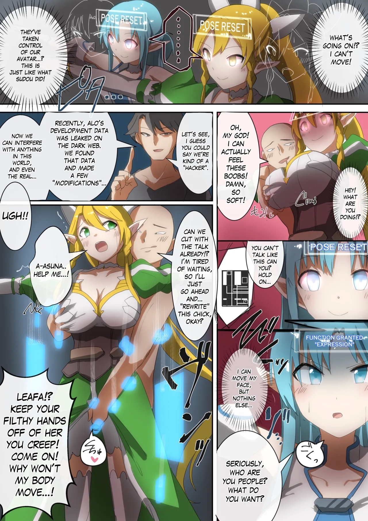 SAO Asuna & Leafa Body Jack 2