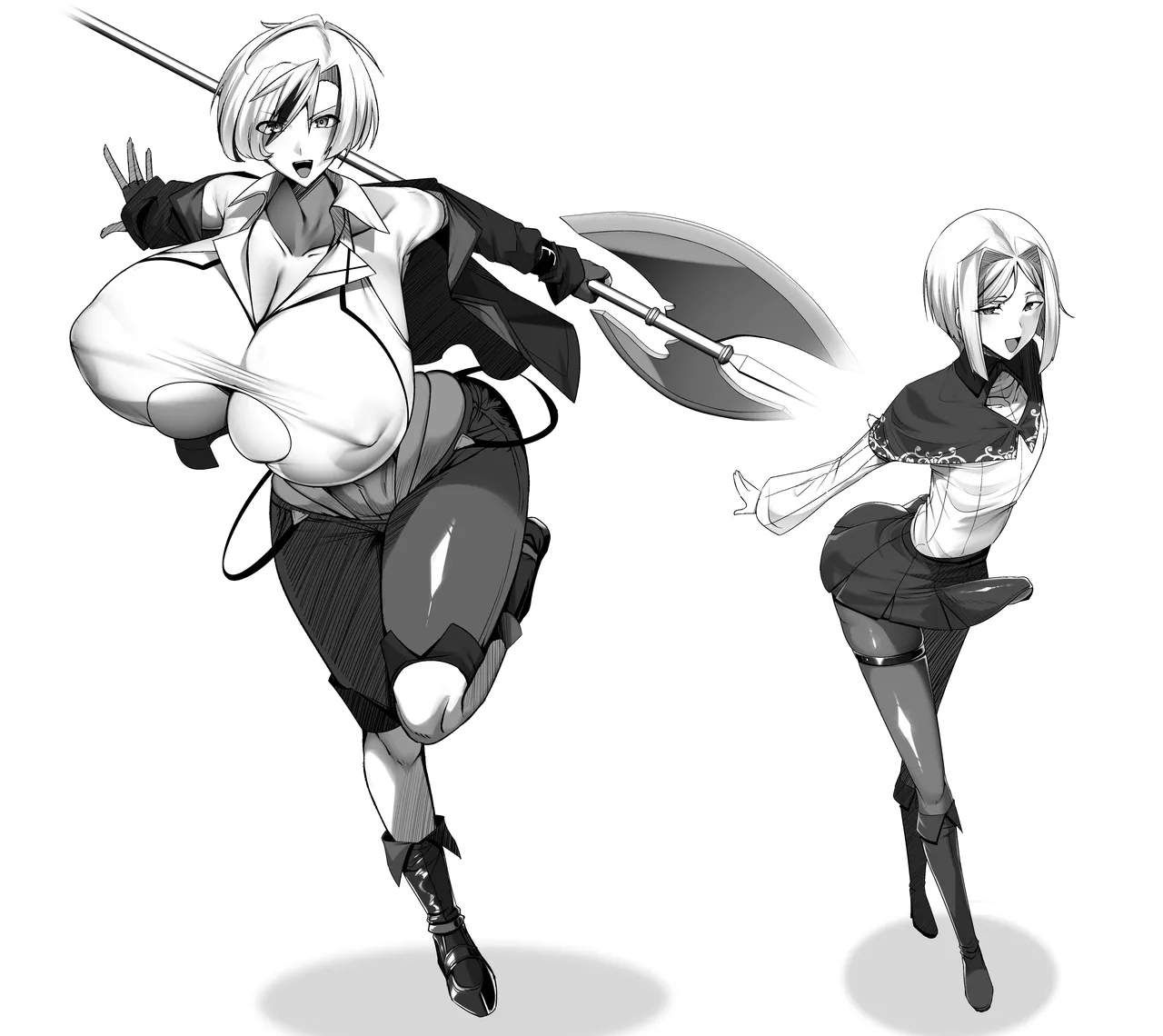 王子様系デカチチボーイッシュ女子に愛される合同誌 - Page 85