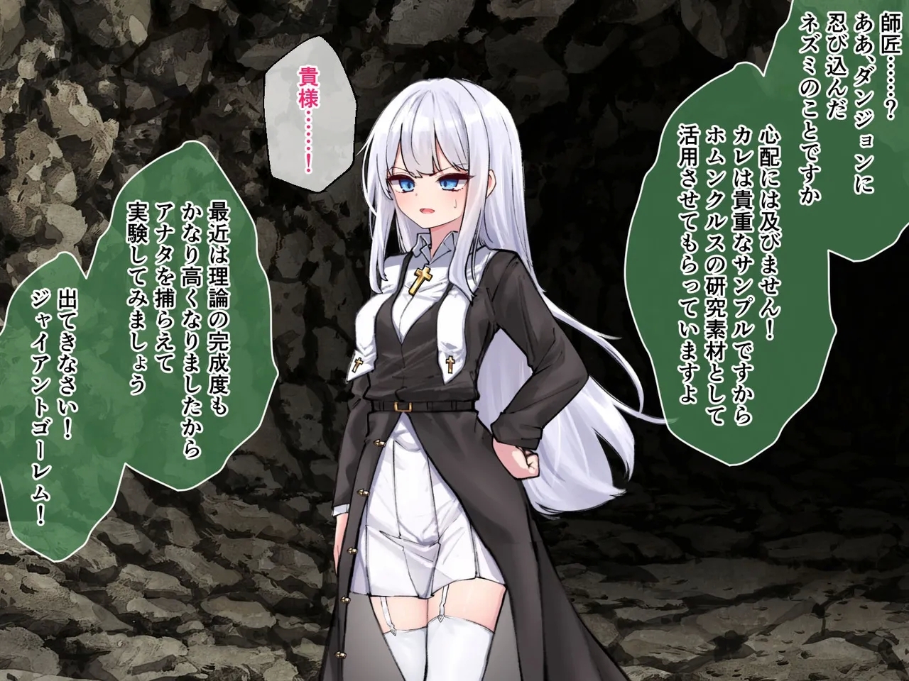 迷宮都市アサイラム CGノベル版 後編 ～聖女は堕ちて子宮で啼く～ - Page 23