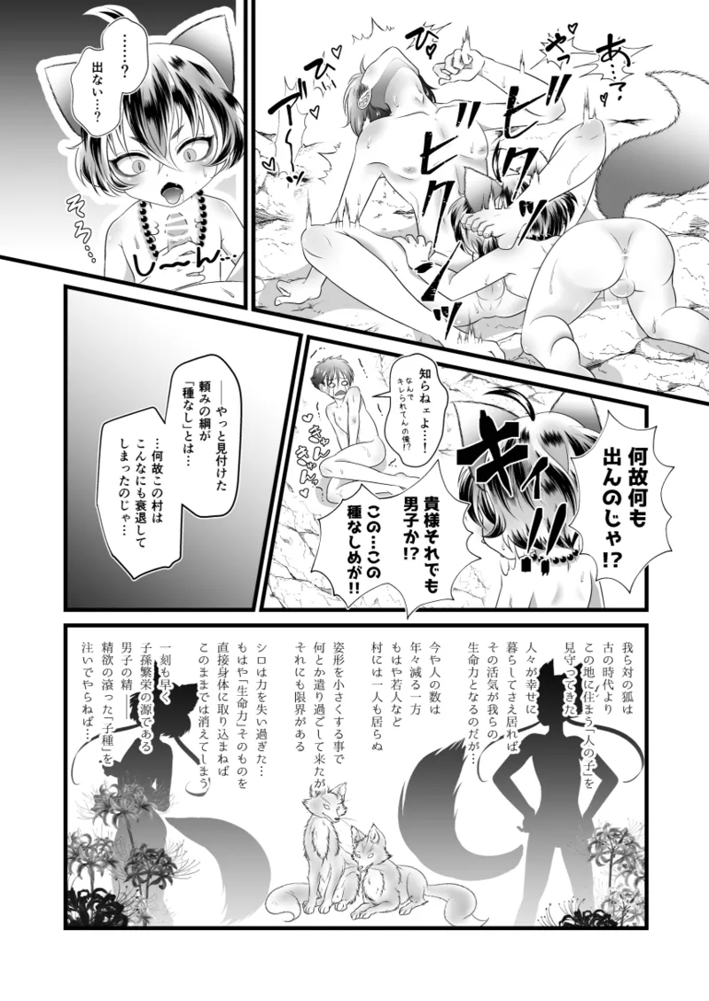 Naisho no youkai monogatari o kitsune-sama kataru shisu! - Page 9
