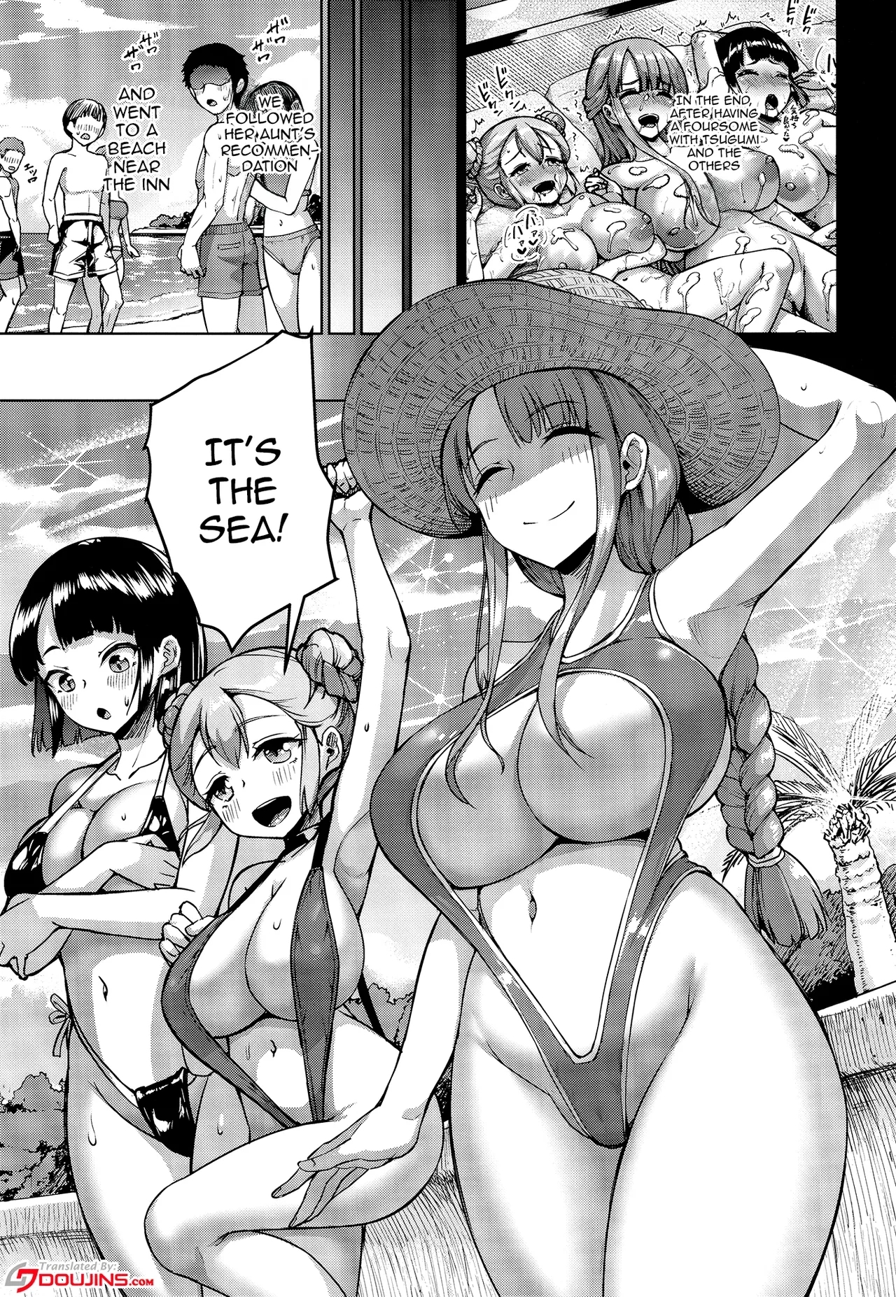 Kyonyuu no Oyako ni Osewa ni Nattemasu.| Getting To Fuck Both Big Breasted Mother and Daughter - Extra Edition - Page 2