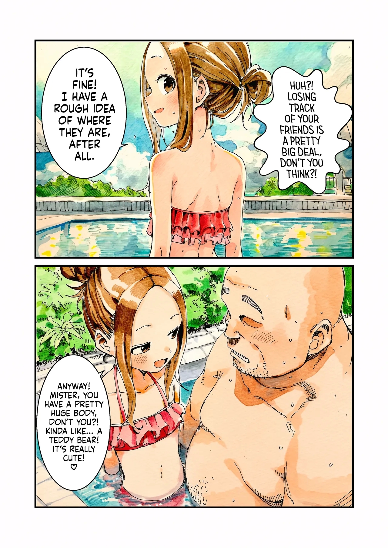 NTR Jouzu na Takagisan Pool Date Edition - Page 8