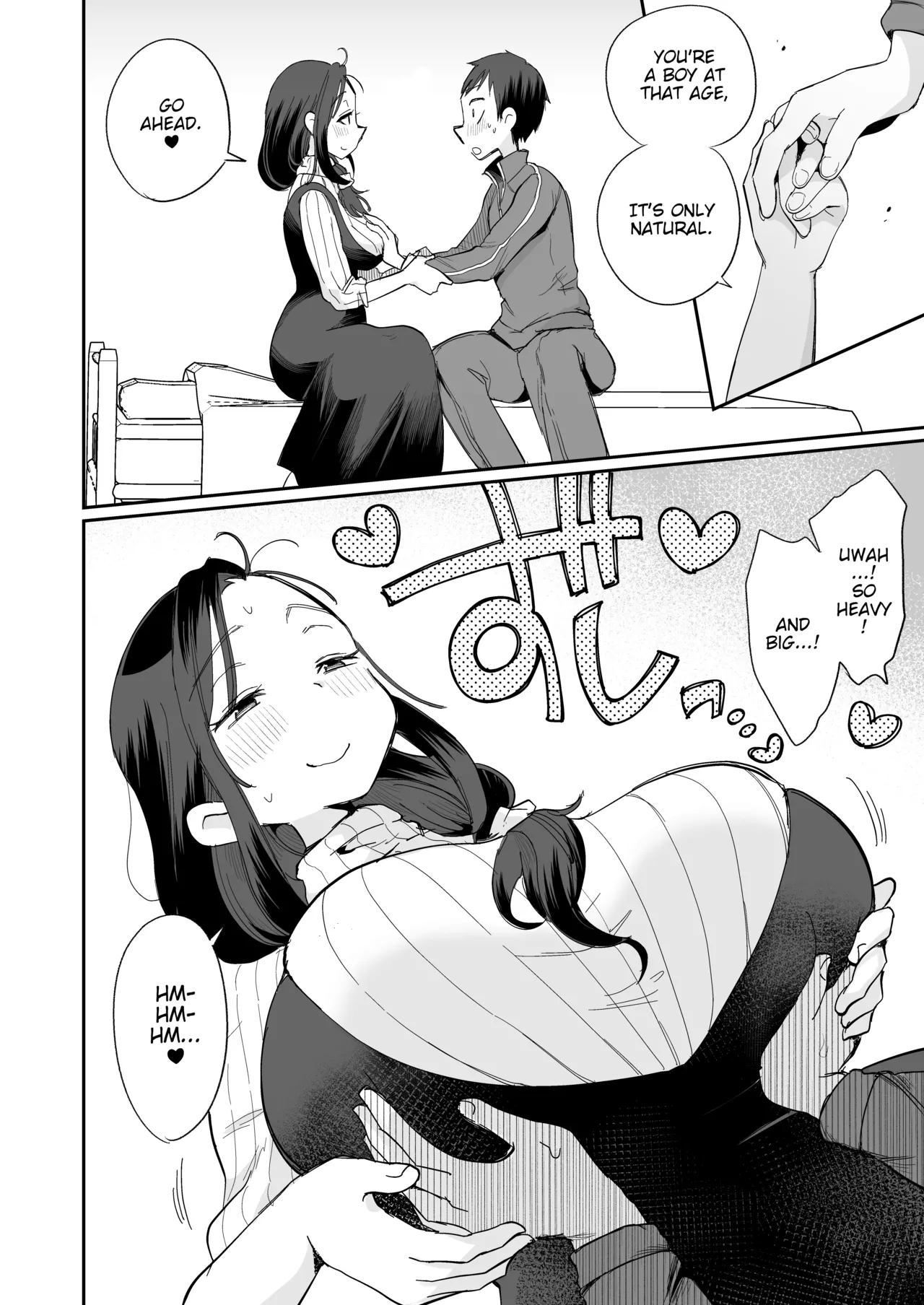 Guigui Kuru Gibo to AV Kanshō| Watching Porn with my Pushy Stepmom - Page 15