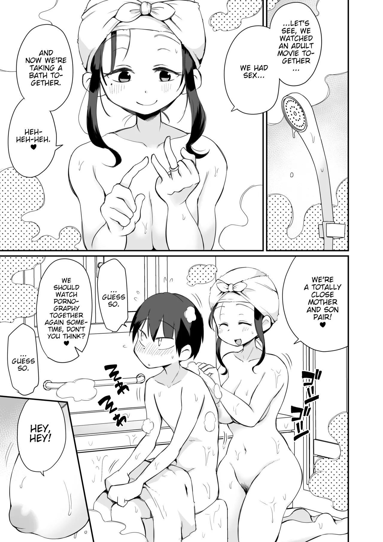 Guigui Kuru Gibo to AV Kanshō| Watching Porn with my Pushy Stepmom - Page 56