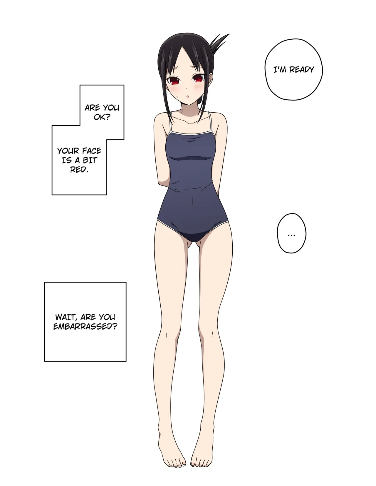 Shinomiya Kaguya's Swimsuit Photo Shoot - Part 1 - Page 5