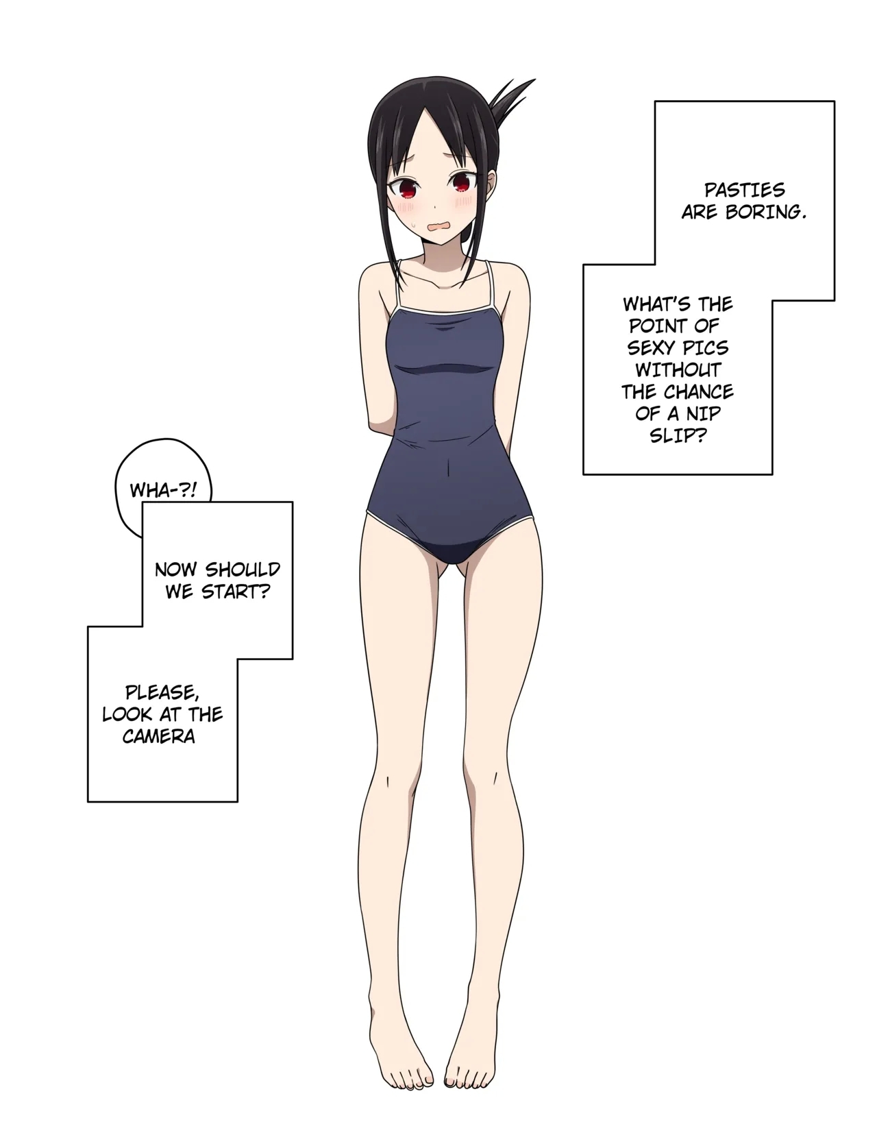Shinomiya Kaguya's Swimsuit Photo Shoot - Part 1 - Page 7
