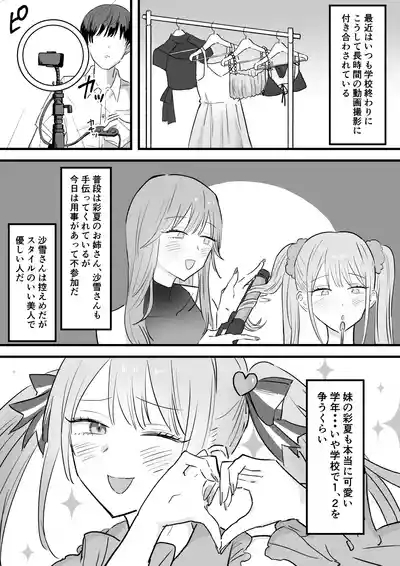 Wagamama Infuruenza Kanojo to Oshi ni Yowakute Ottori kei na Kanojo no Ane Futari Tomo ore Senyou 3