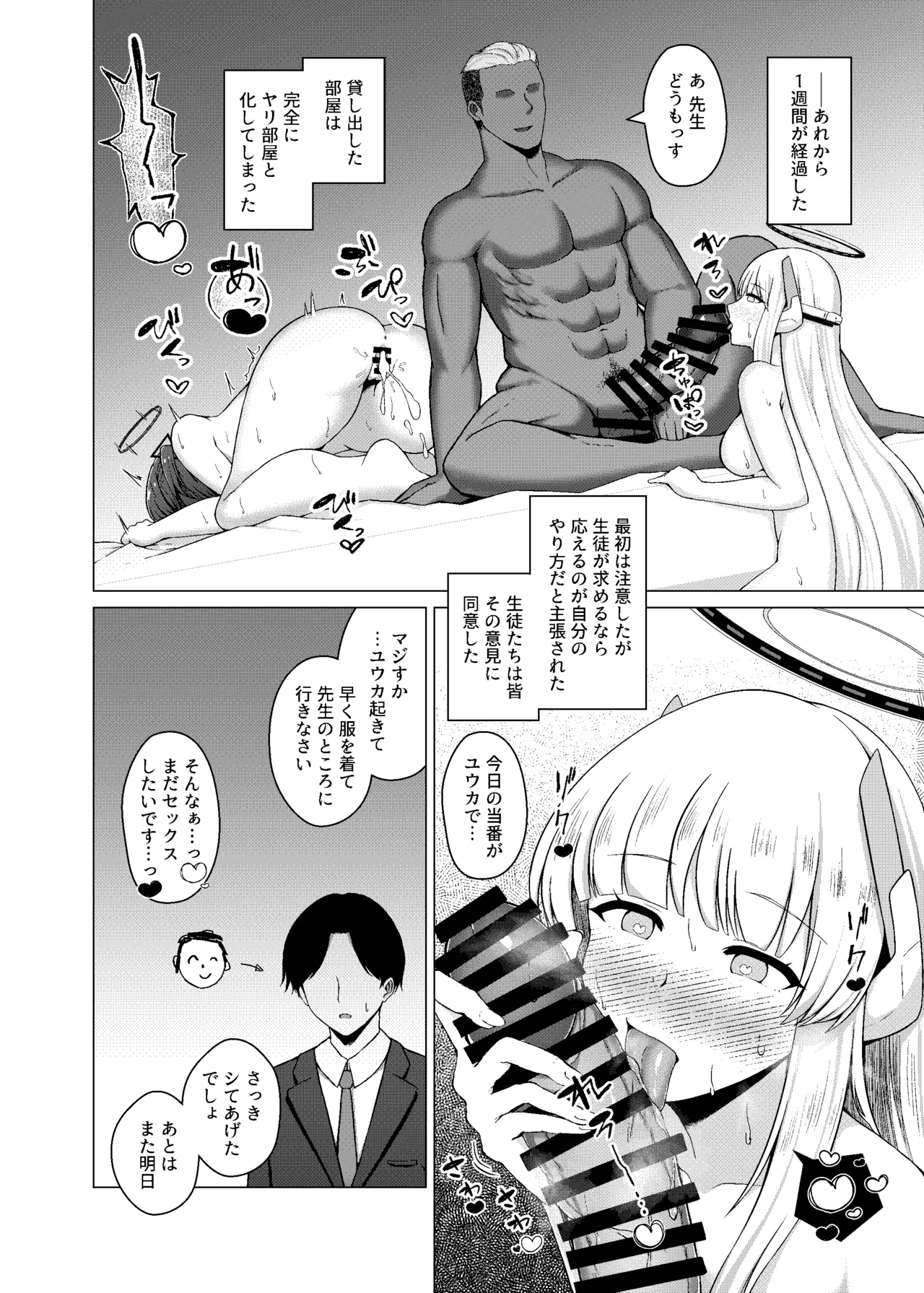 ブルアカNTR・BSS漫画 2