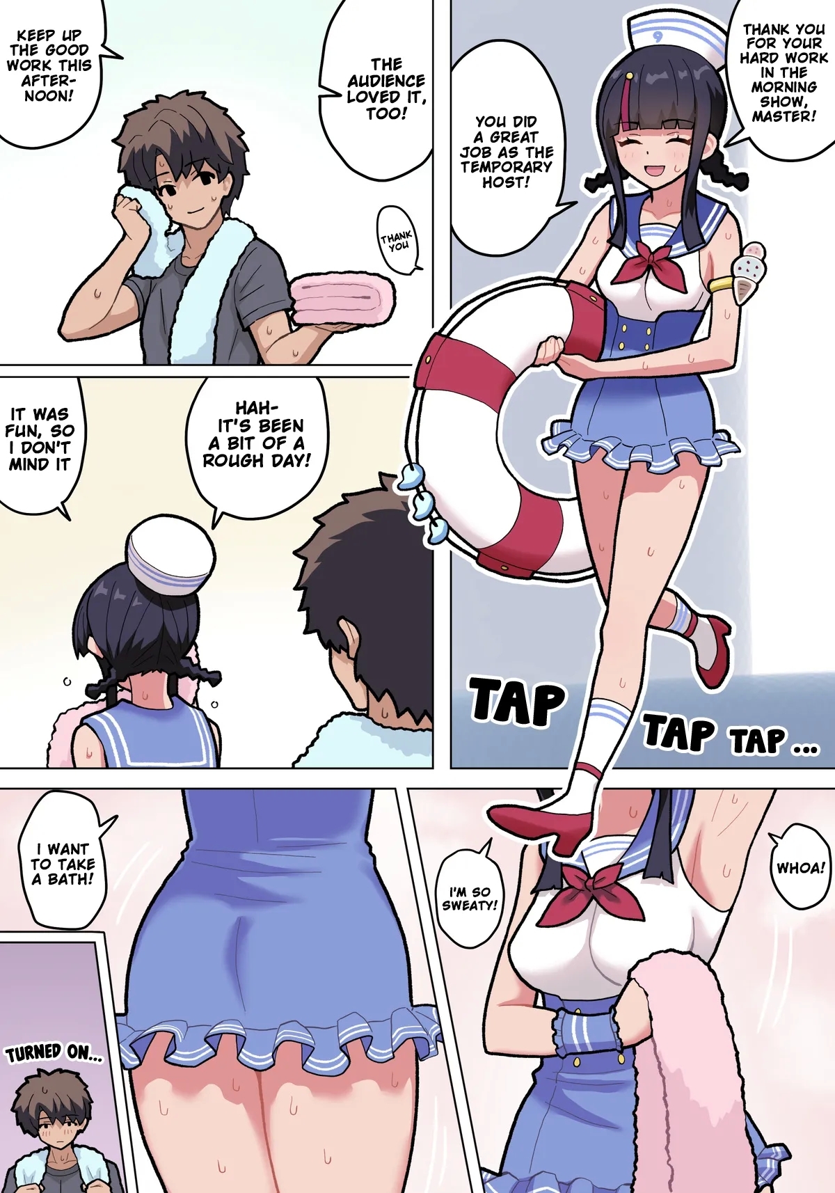 Flirty sex with swimsuit Erice 3 - Page 1