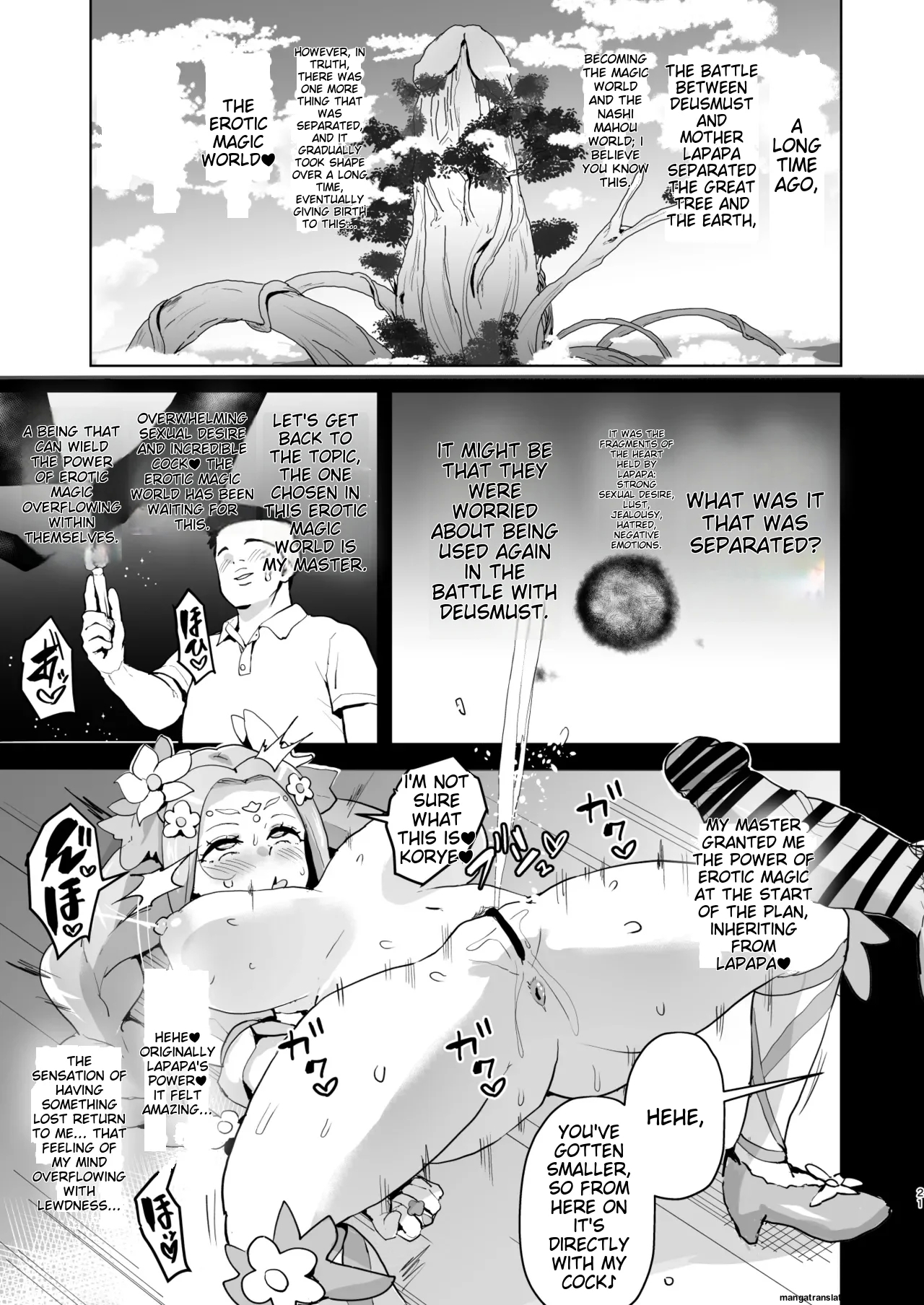 Ima Goshujin-sama Daisuki no Dosukebe Ero Mahou Tsukai tte Iimashita!? - Page 21