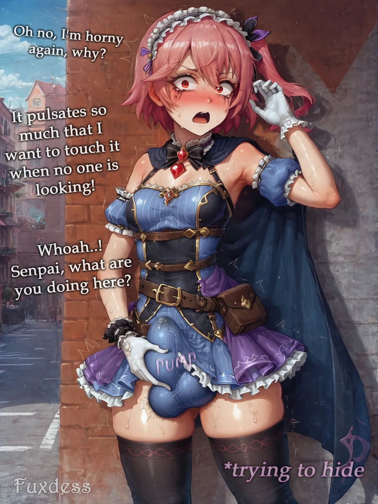 Potion show worker accidentally becomes a horribly sexy futanari monster! By Fuxdess, Part 2 - Page 12